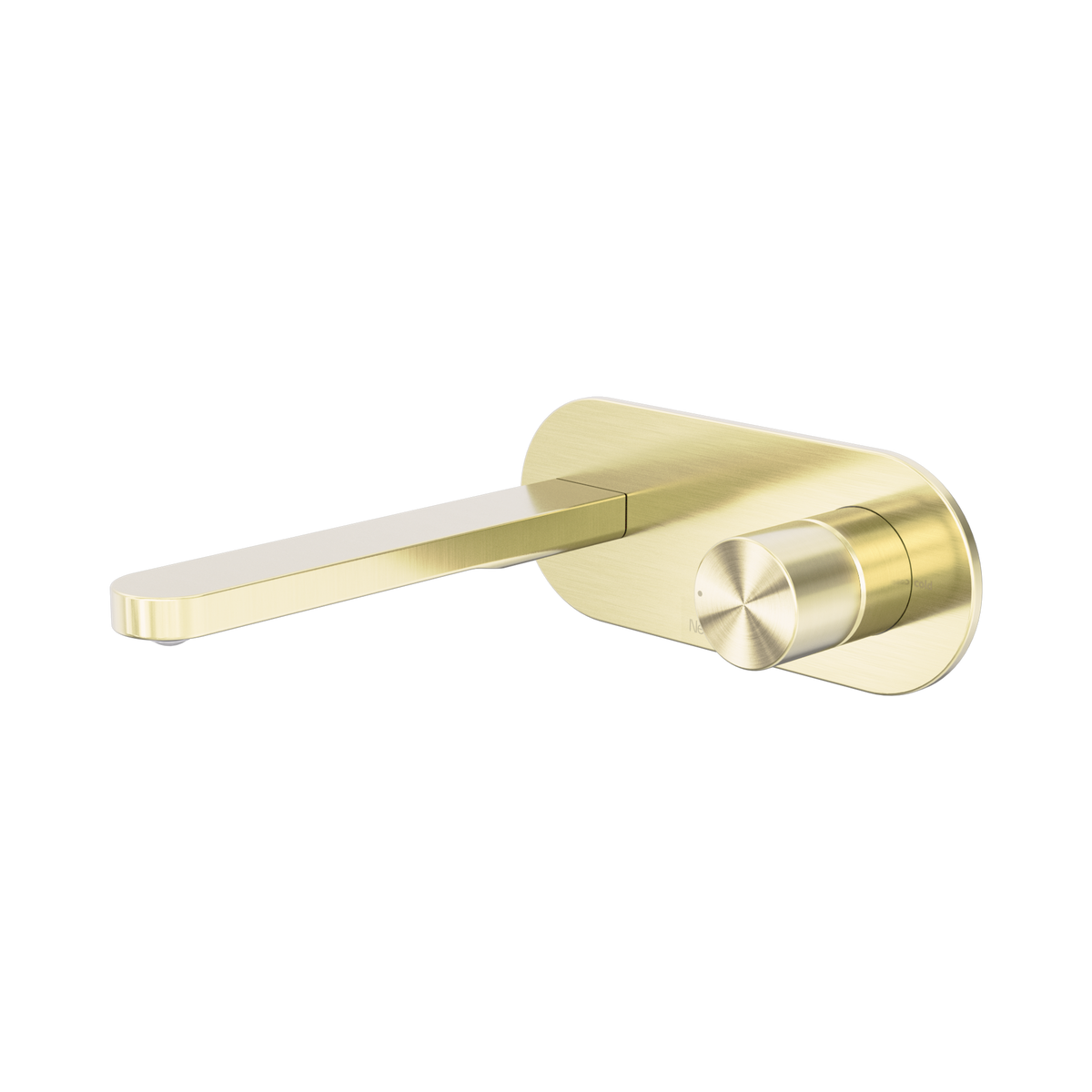 Pure SS316L Progressive Wall Basin/Bath Mixer Brushed Gold
