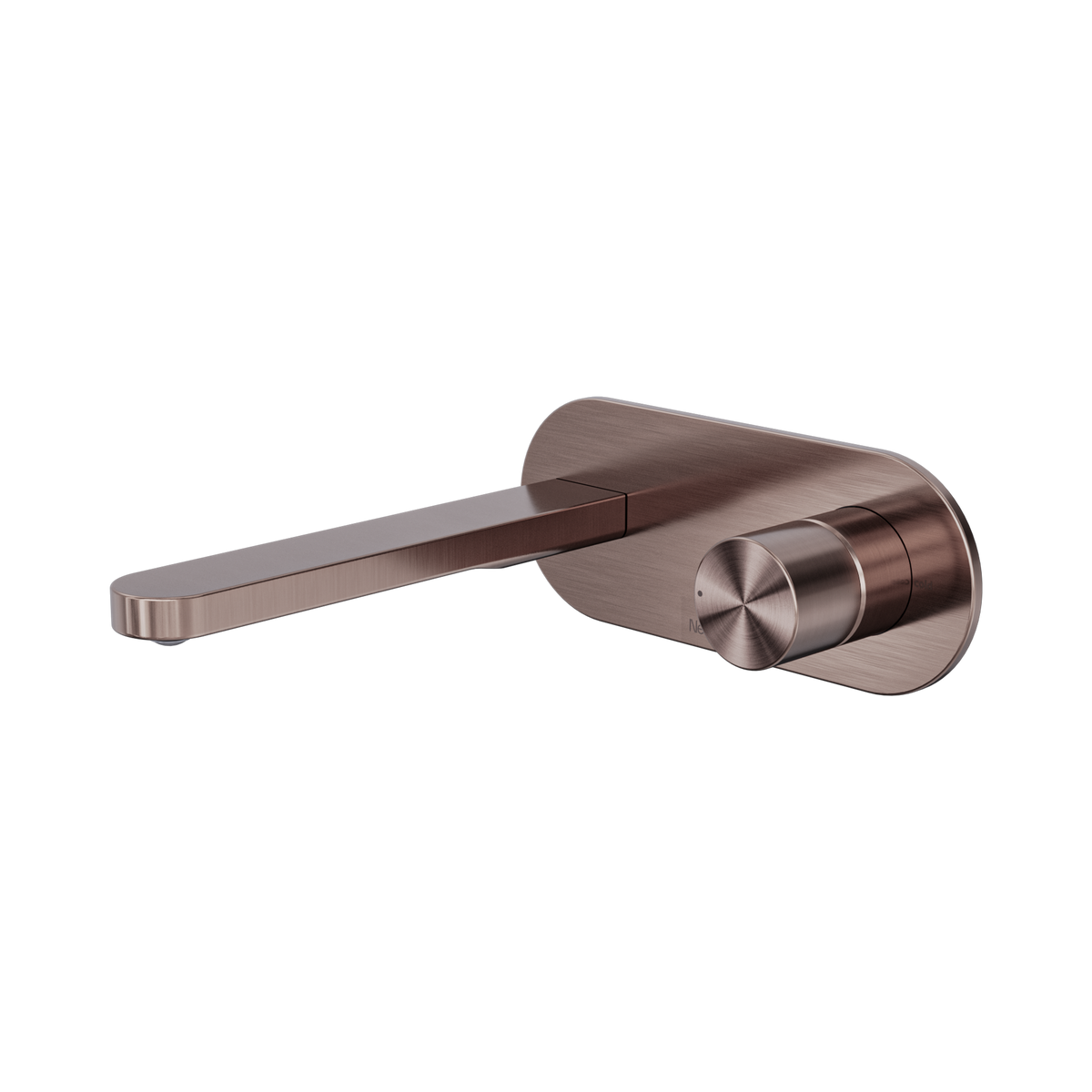 Pure SS316L Progressive Wall Basin/Bath Mixer Brushed Bronze