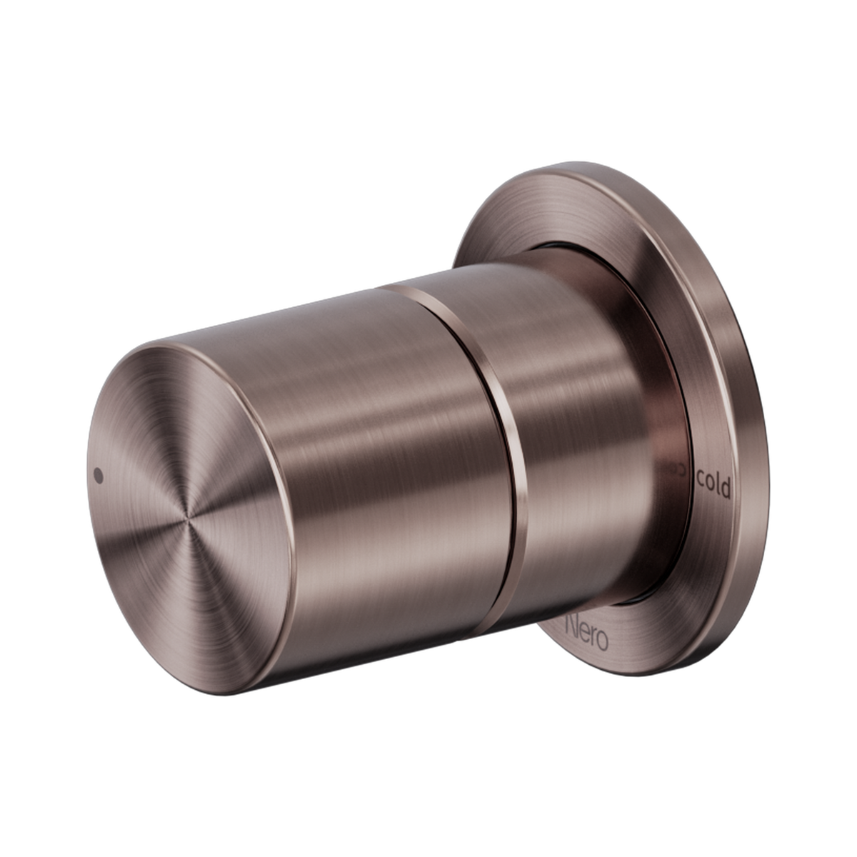 Pure SS316L Progressive Shower Mixer Brushed Bronze