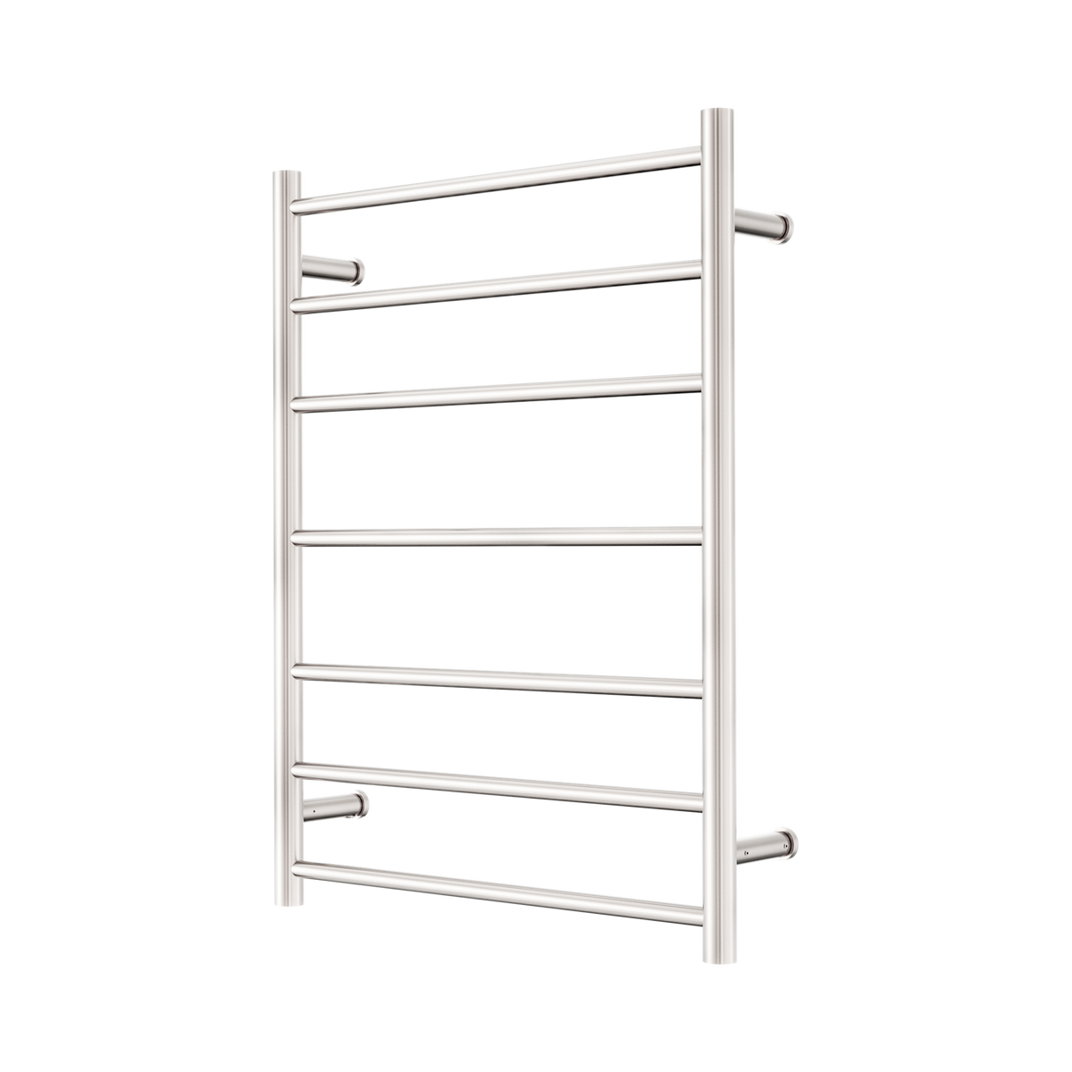 Mecca 240V 7 Bar Heated Towel Ladder Brushed Nickel