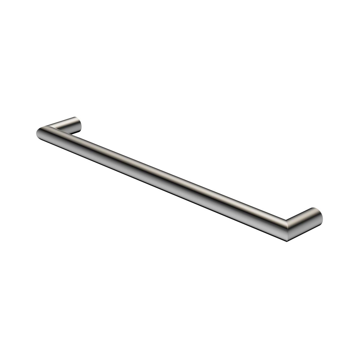 Mecca 240V Single Heated Towel Rail Chrome