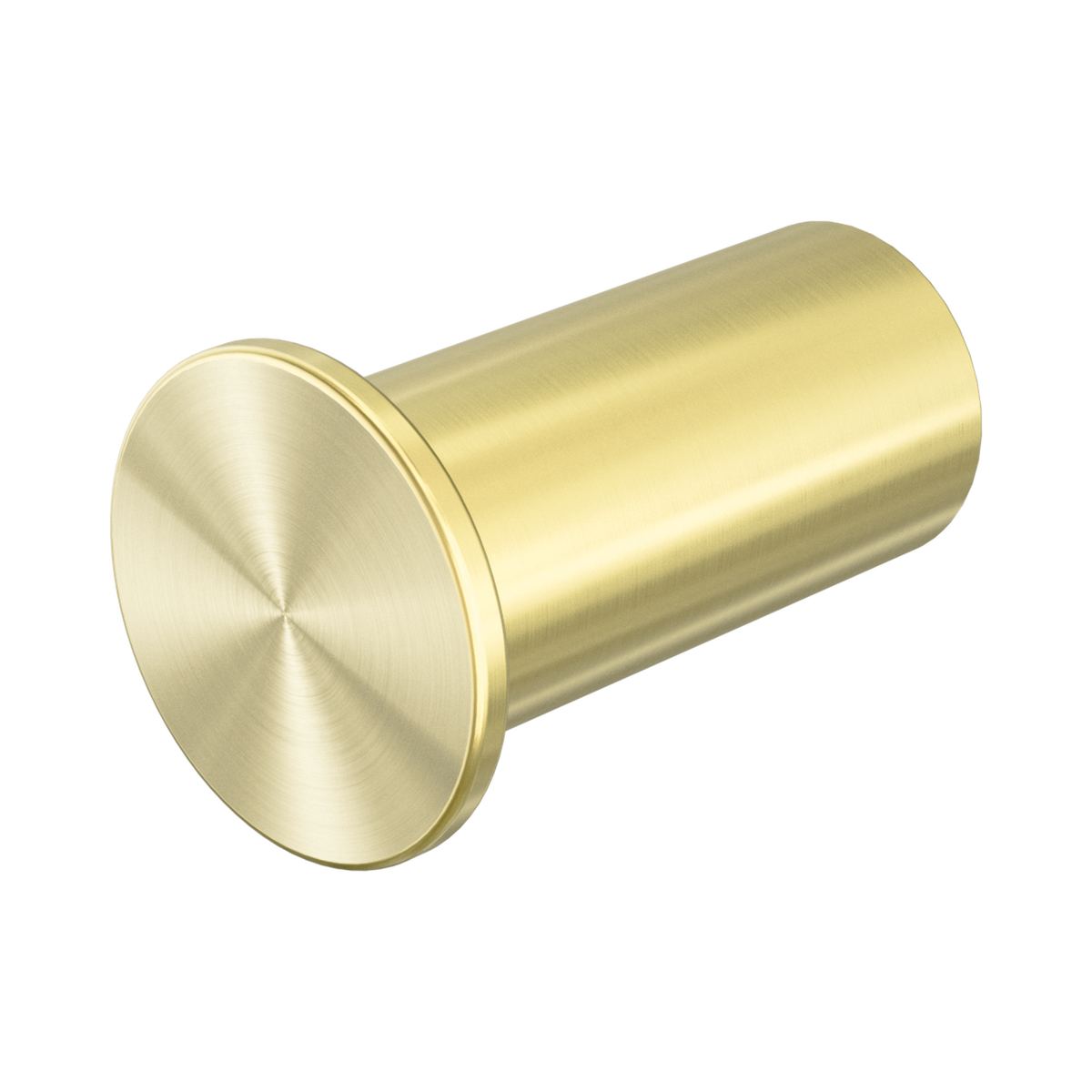 Mecca Robe Hook Slim Brushed Gold
