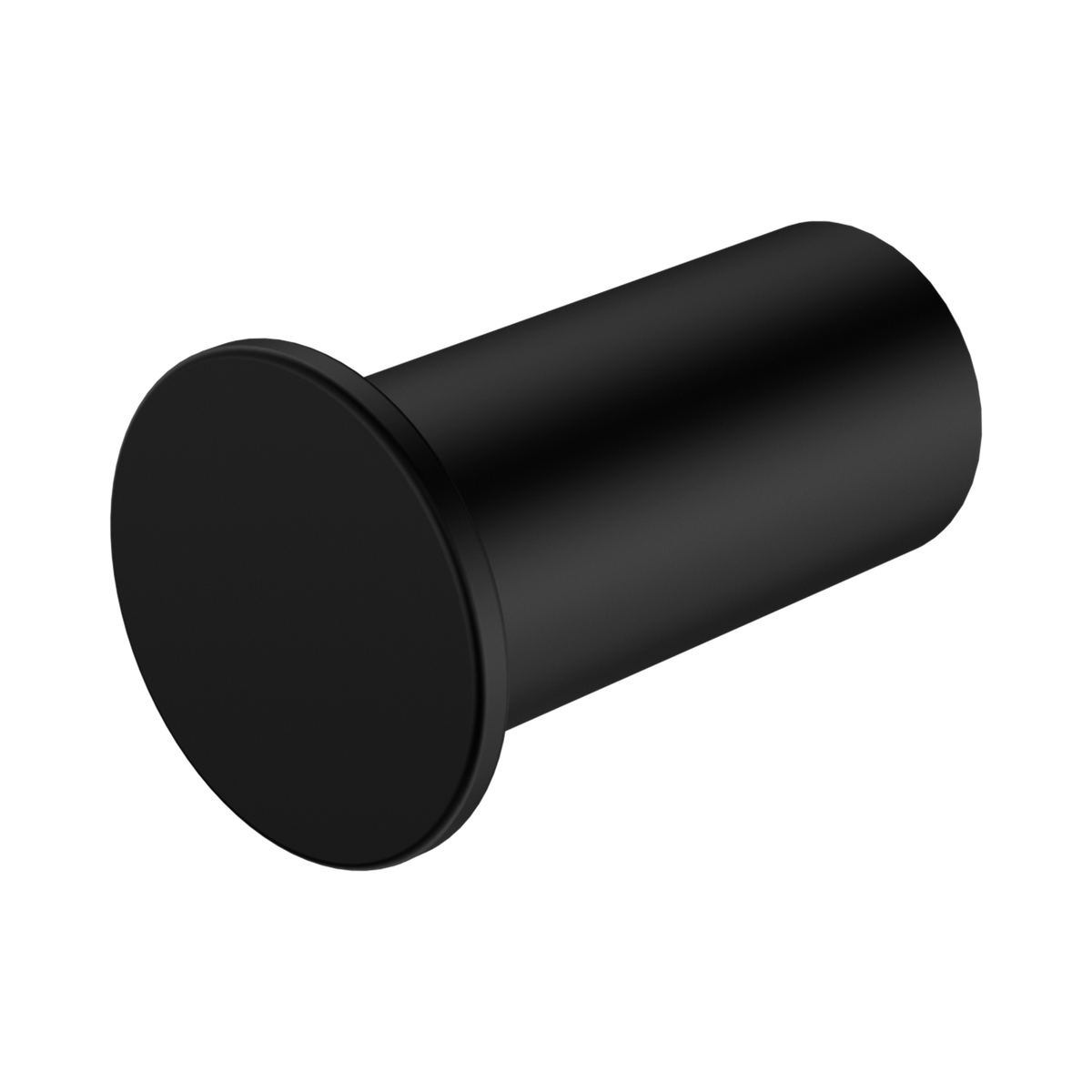Mecca Robe Hook Slim Matte Black