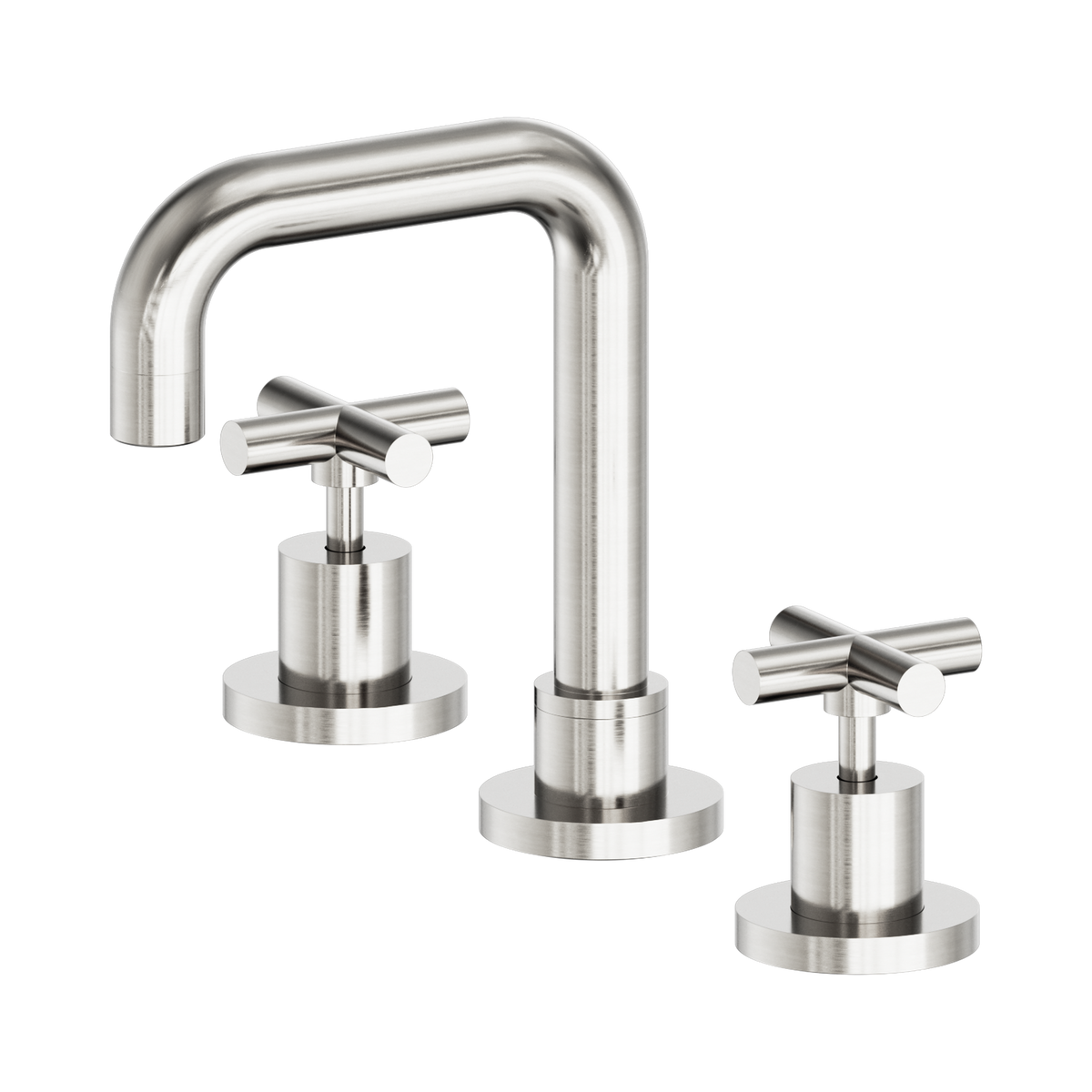 X Plus Basin Set Brushed Nickel