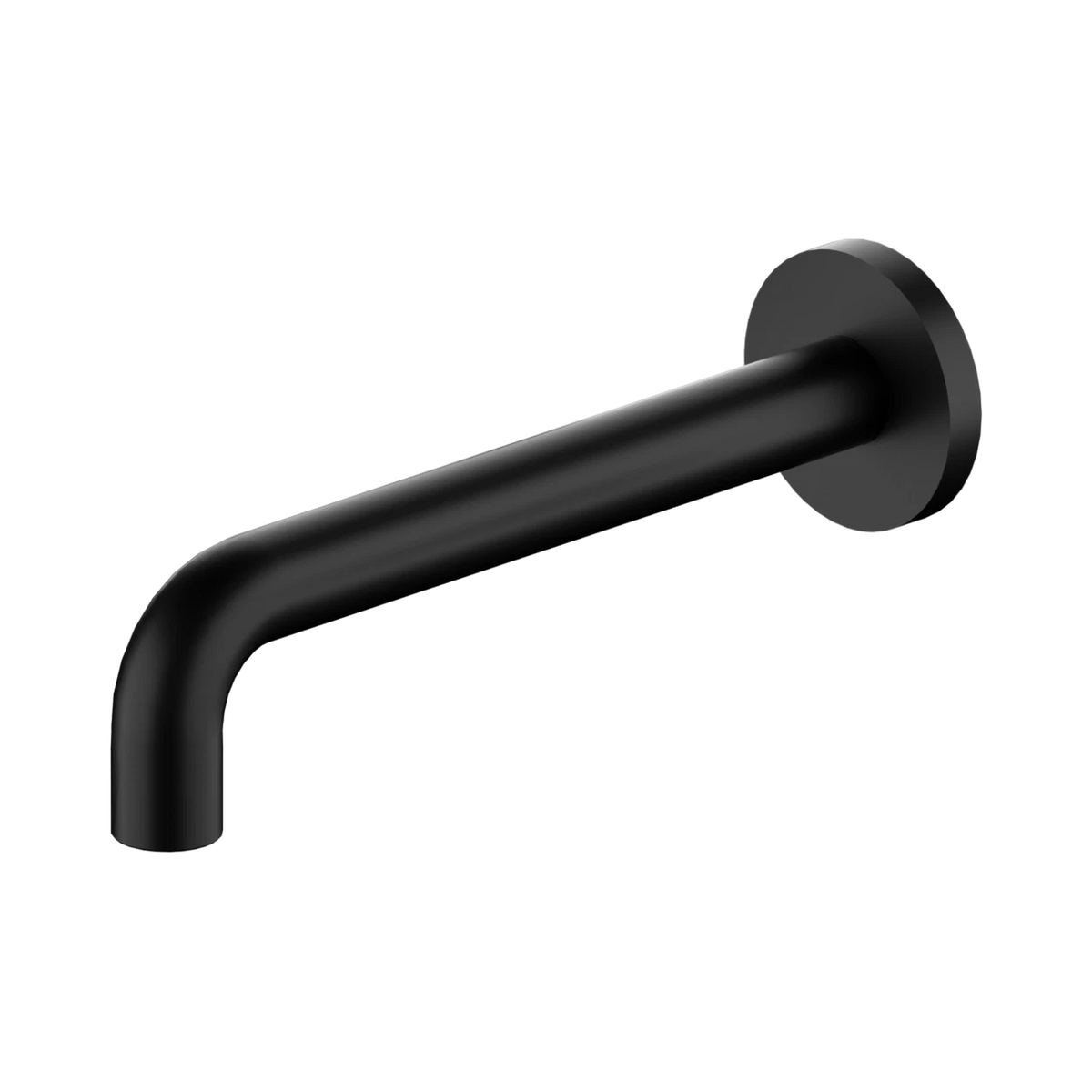 X Plus Wall Basin Set Spout Only 215mm Matte Black