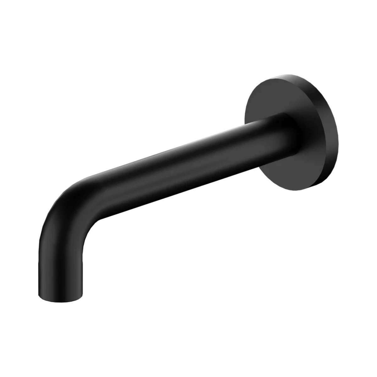 X Plus Wall Basin Set Spout Only 180mm Matte Black