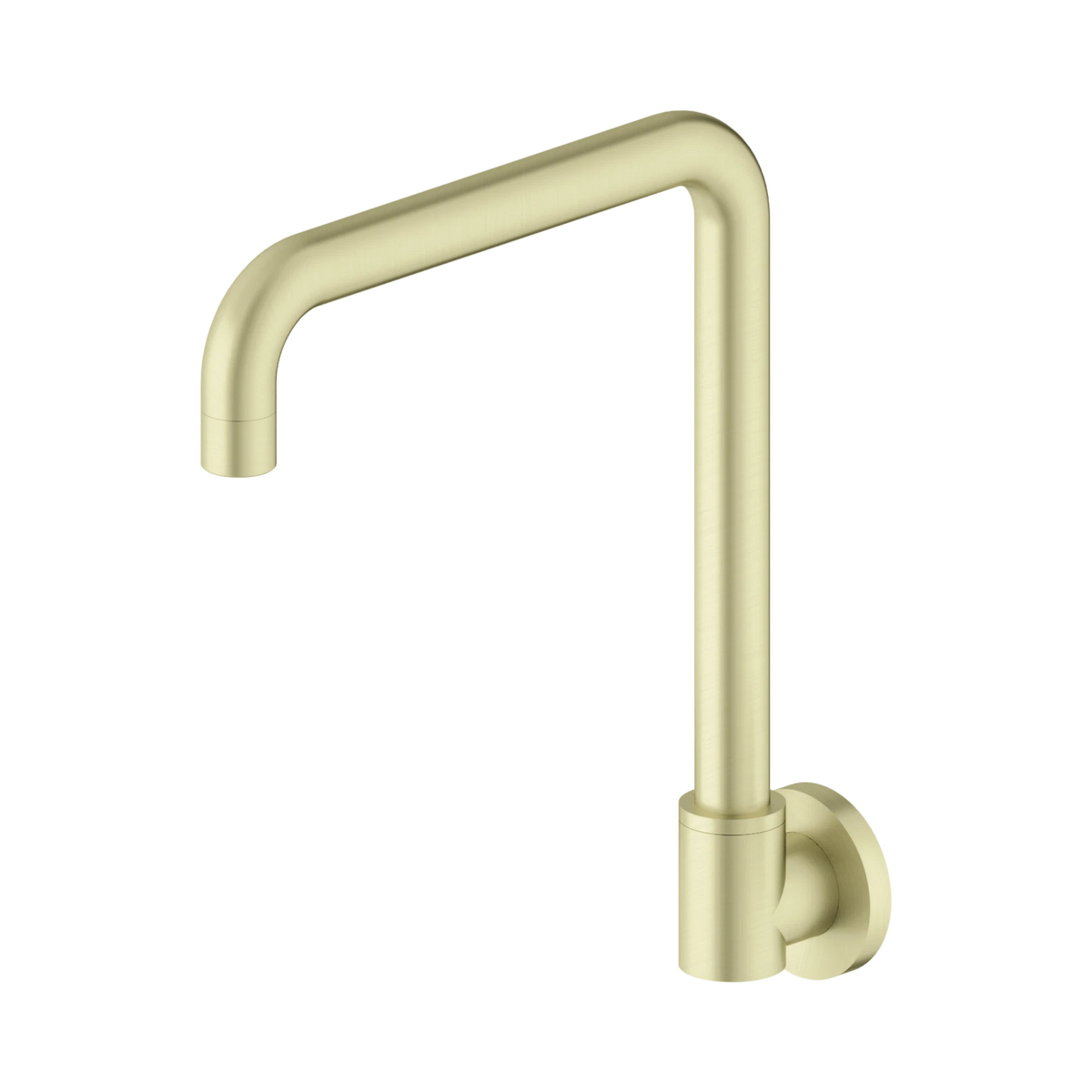 X Plus Wall Mounted Swivel Spout Only Brushed Gold