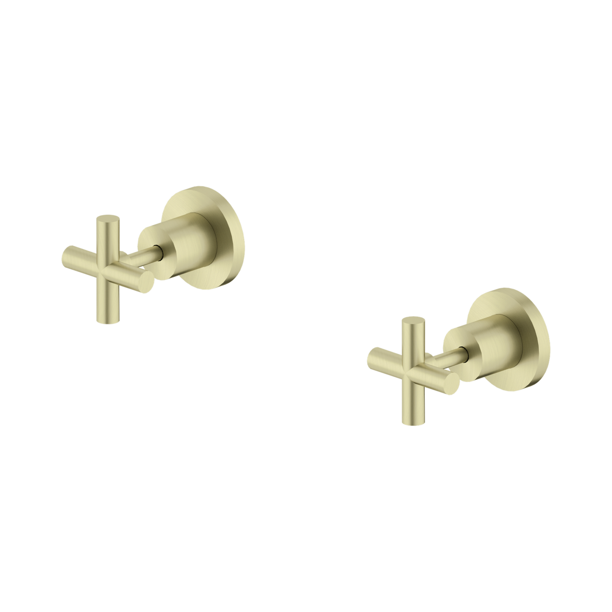 X Plus Wall Tops Assembly Brushed Gold