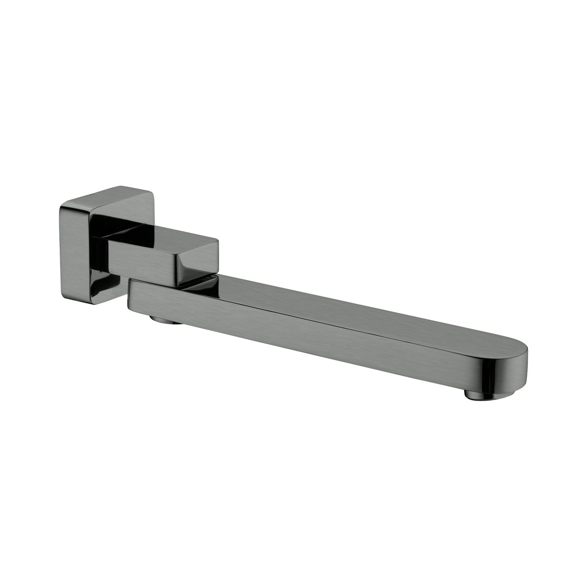 Bianca Swivel Bath Spout Only Gun Metal