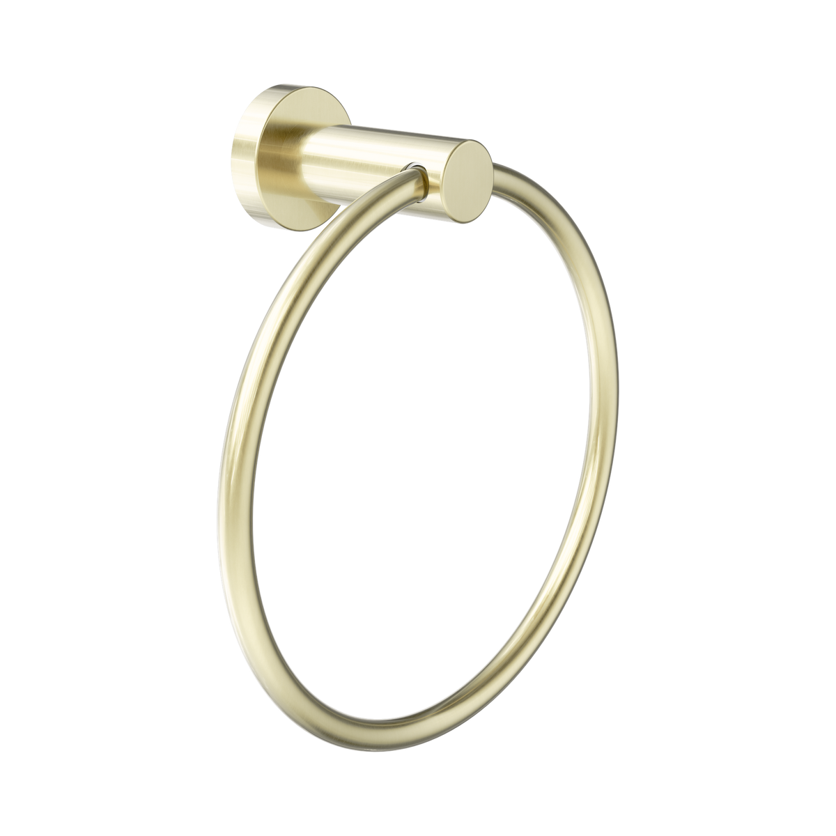 Dolce II Hand Towel Ring Brushed Gold