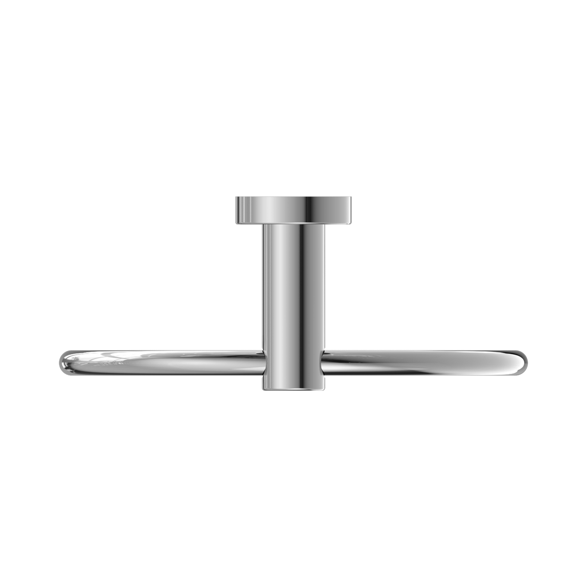 Classic Hand Towel Ring Chrome