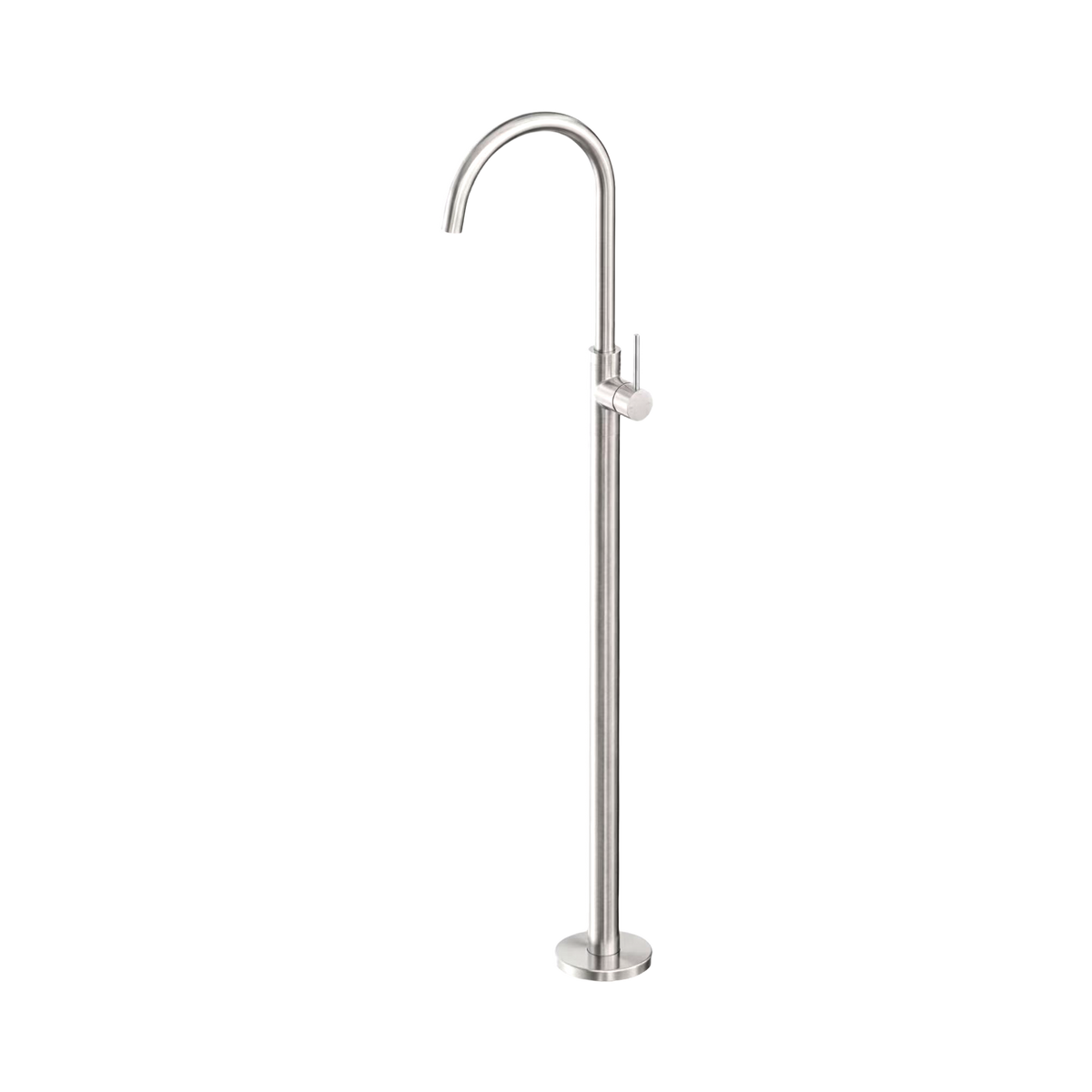 Mecca Freestanding Bath Mixer Brushed Nickel