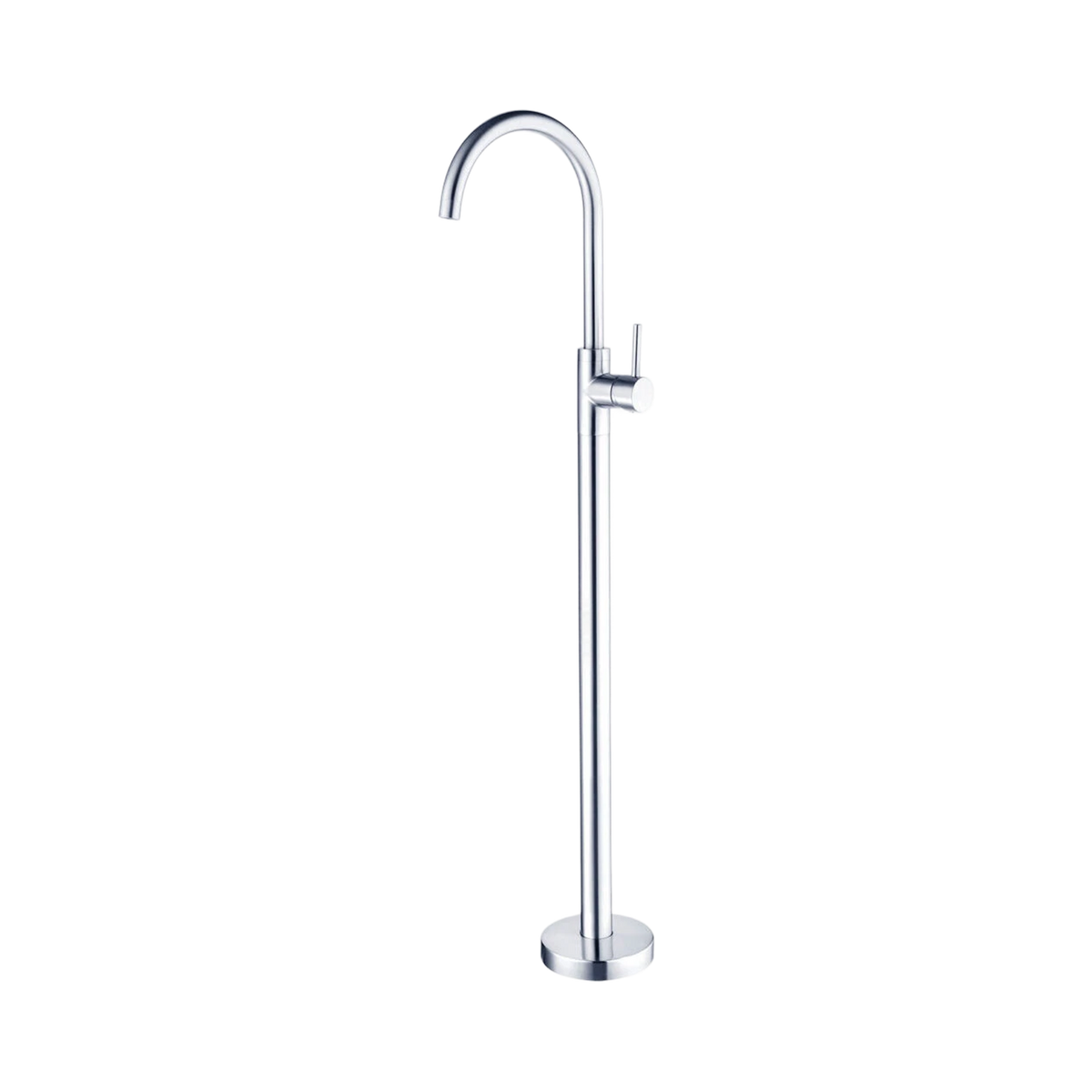 Mecca Freestanding Bath Mixer Chrome