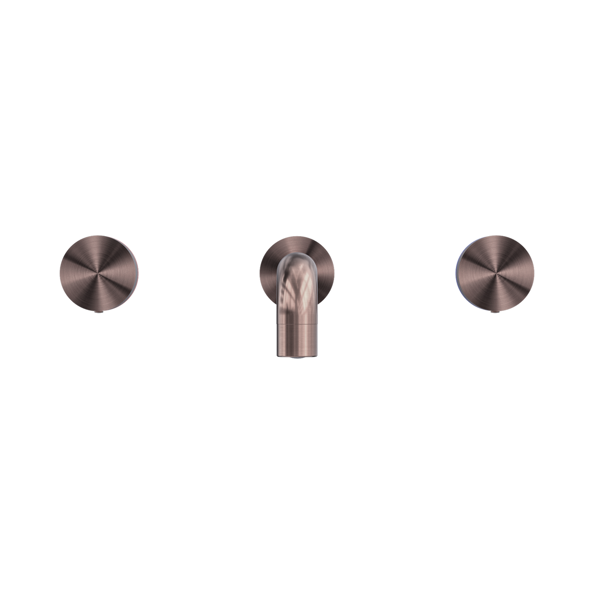 Kara Wall Basin Set 215mm Brushed Bronze