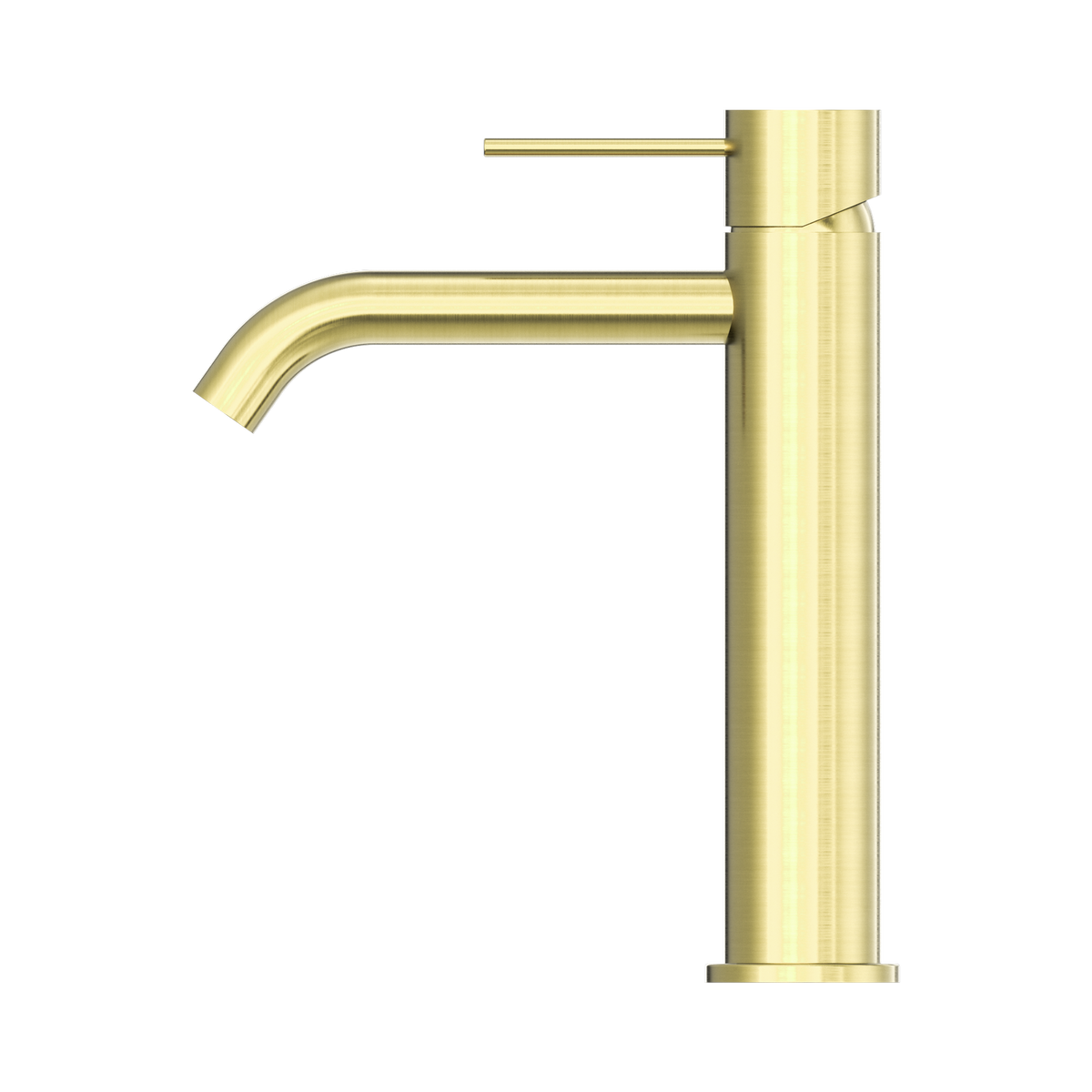 Mecca Mid Tall Basin Mixer Brushed Gold