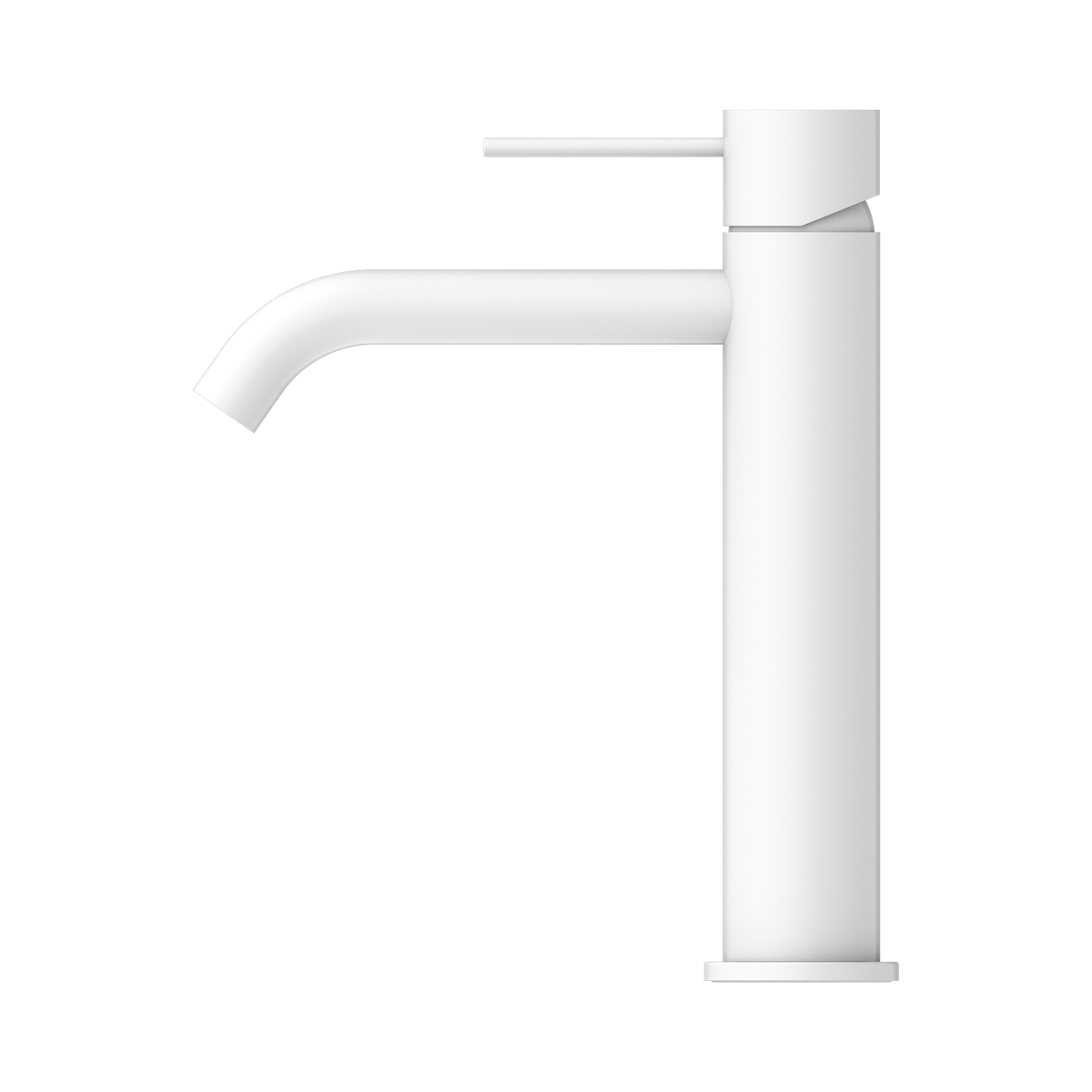 Mecca Mid Tall Basin Mixer Matte White