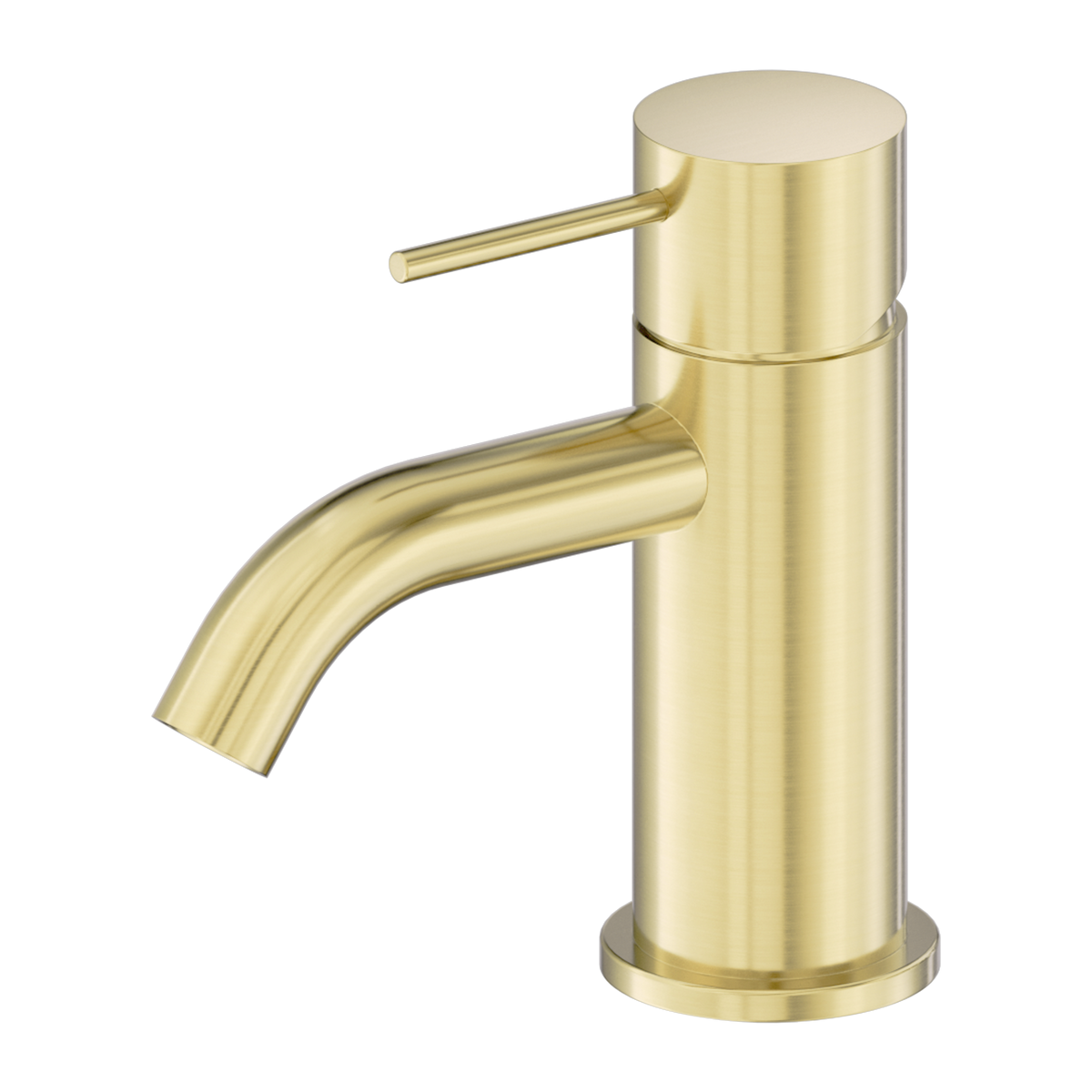 Mecca Mini Basin Mixer Brushed Gold