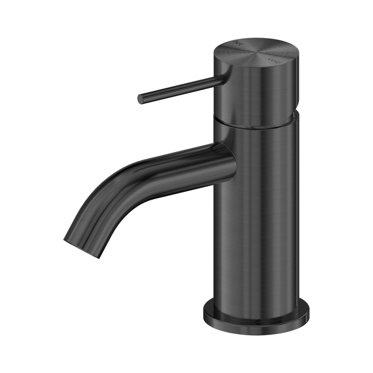 Mecca Mini Basin Mixer Gun Metal