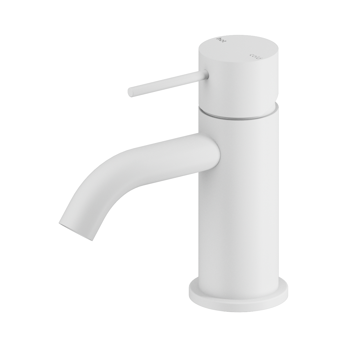Mecca Mini Basin Mixer Matte White