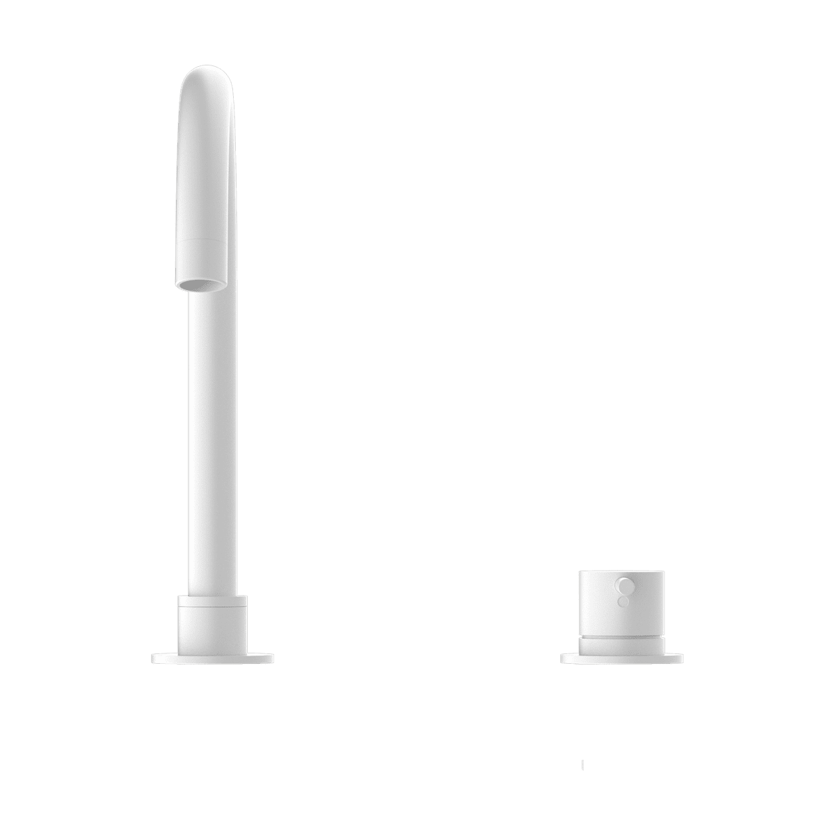 Mecca Hob Basin Mixer Round Swivel Spout - Reno Spares