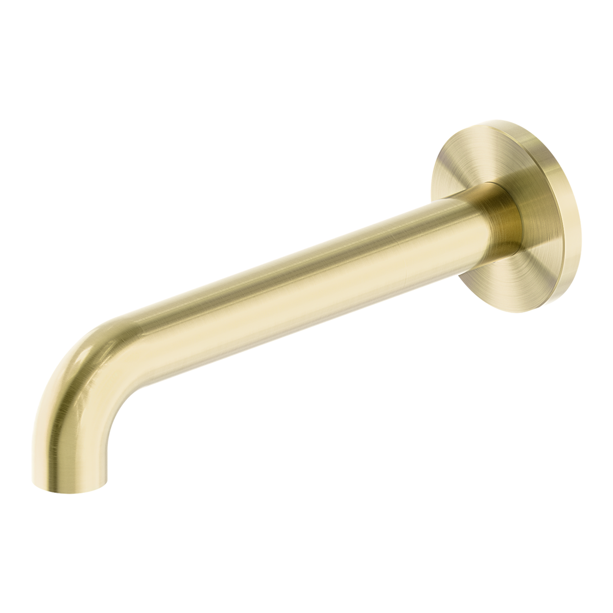 Mecca Basin/Bath Spout Only 230mm Brushed Gold