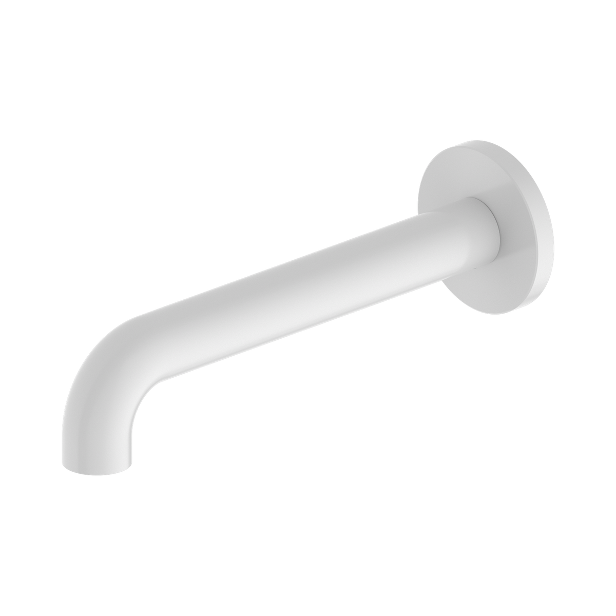 Mecca Basin/Bath Spout Only 260mm Matte White