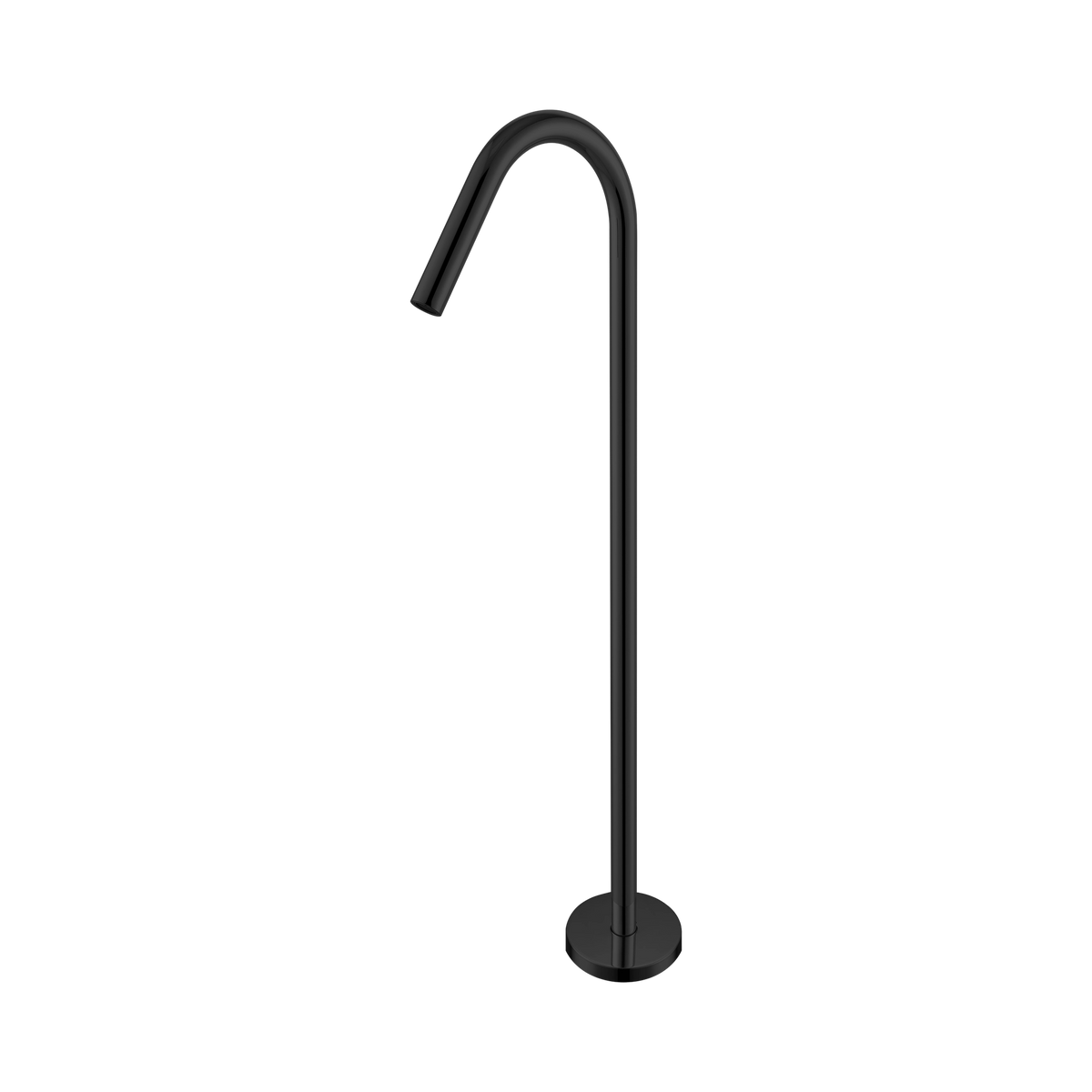 Mecca Freestanding Bath Spout Only Matte Black