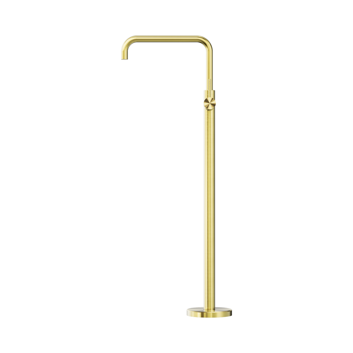 Mecca Freestanding Bath Mixer Square Shape Brushed Gold