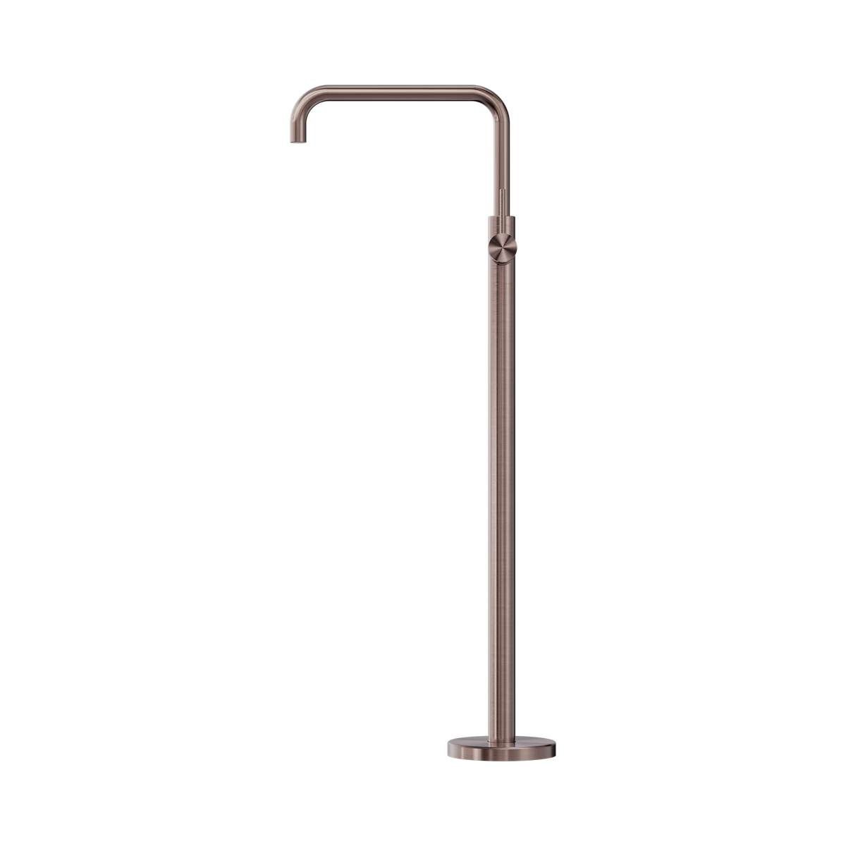Mecca Freestanding Bath Mixer Square Shape Brushed Bronze