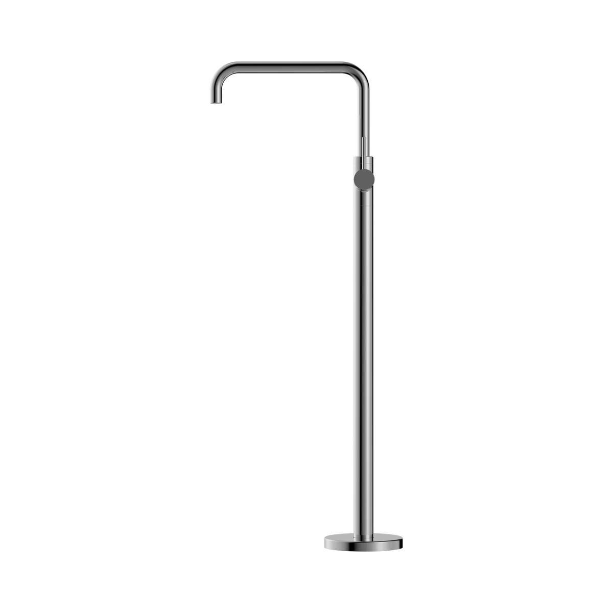 Mecca Freestanding Bath Mixer Square Shape Chrome