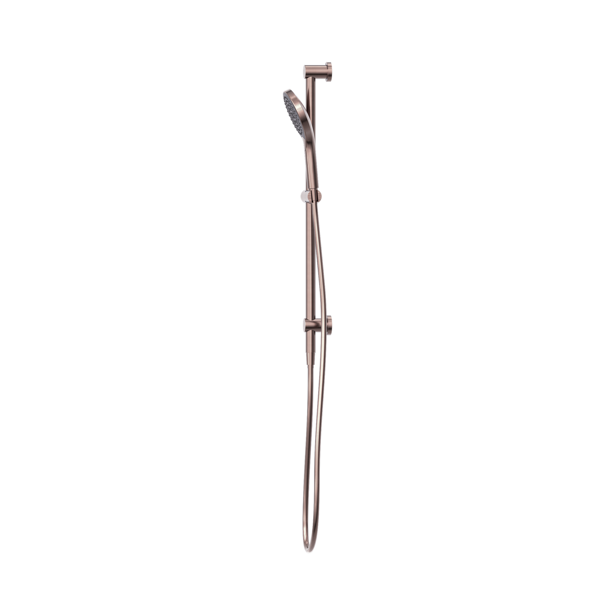Mecca Shower Rail With Air Shower II Brushed Bronze