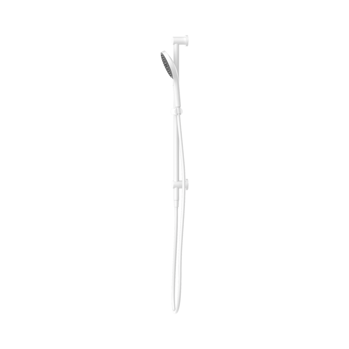 Mecca Shower Rail With Air Shower II Matte White