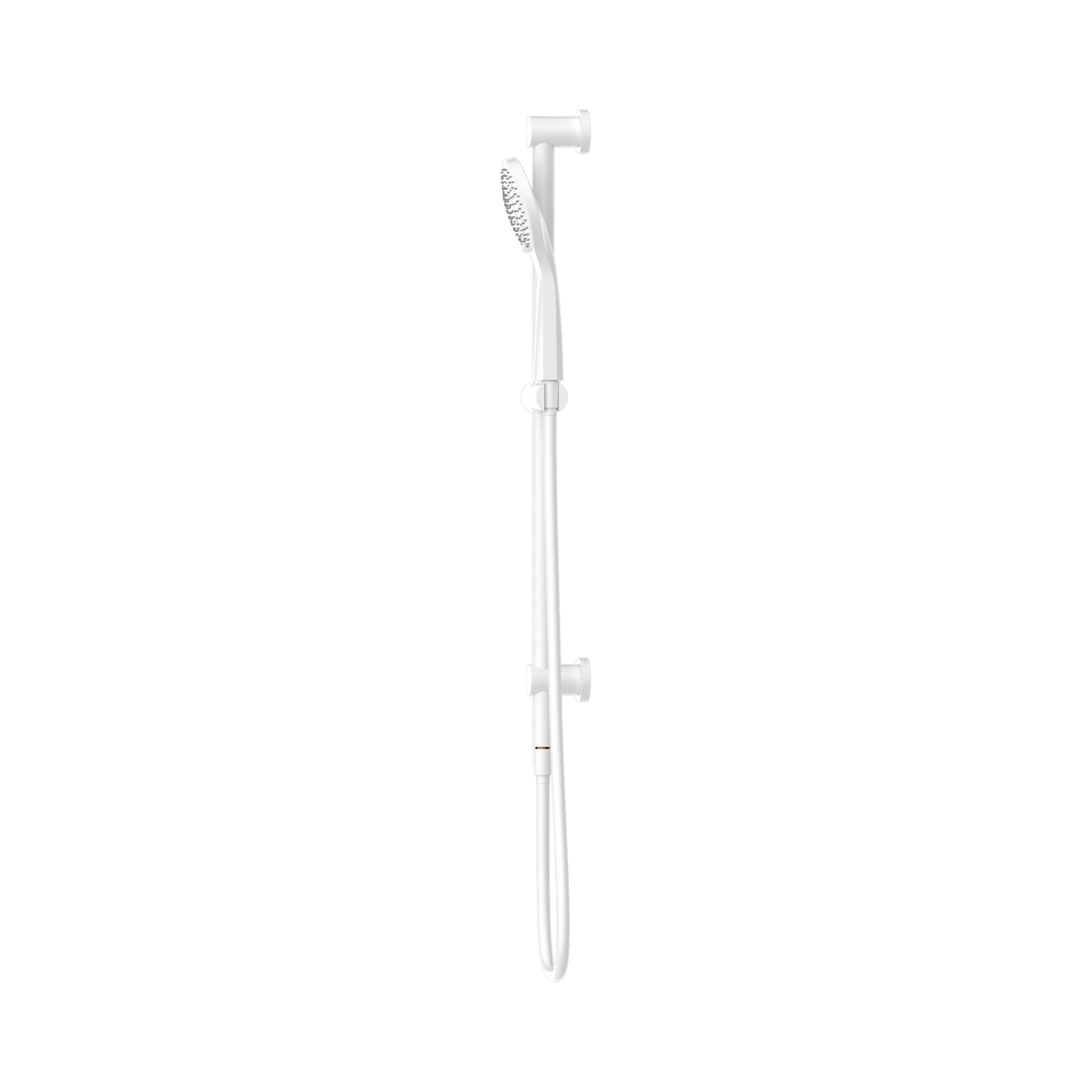 Mecca Shower Rail With Air Shower Matte White