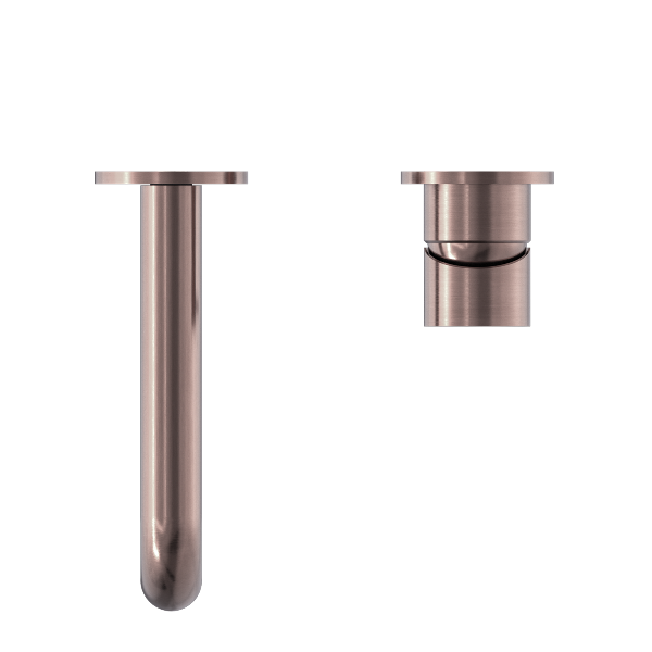 Nero Mecca NR221910C230BZ Wall Basin Mixer Separate Back Plate 230mm Spout