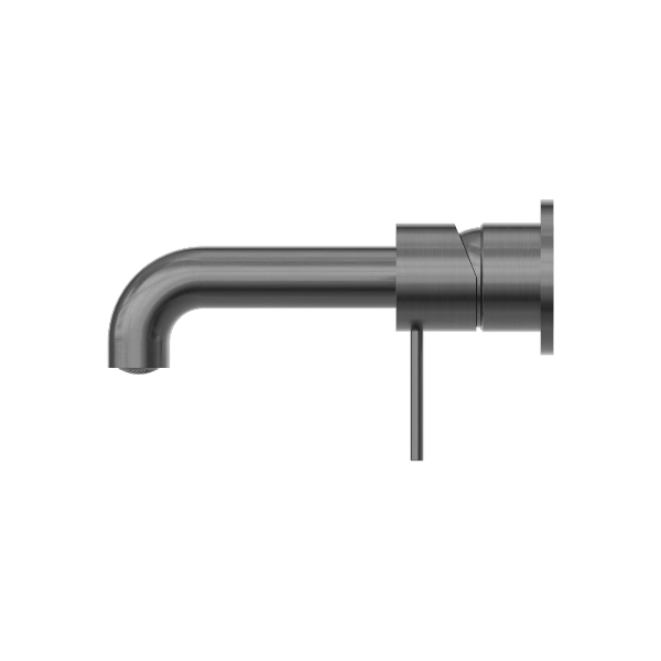 Nero Mecca Wall Basin/Bath Mixer Separate Back Plate 120mm Gun Metal NR221910C120GM