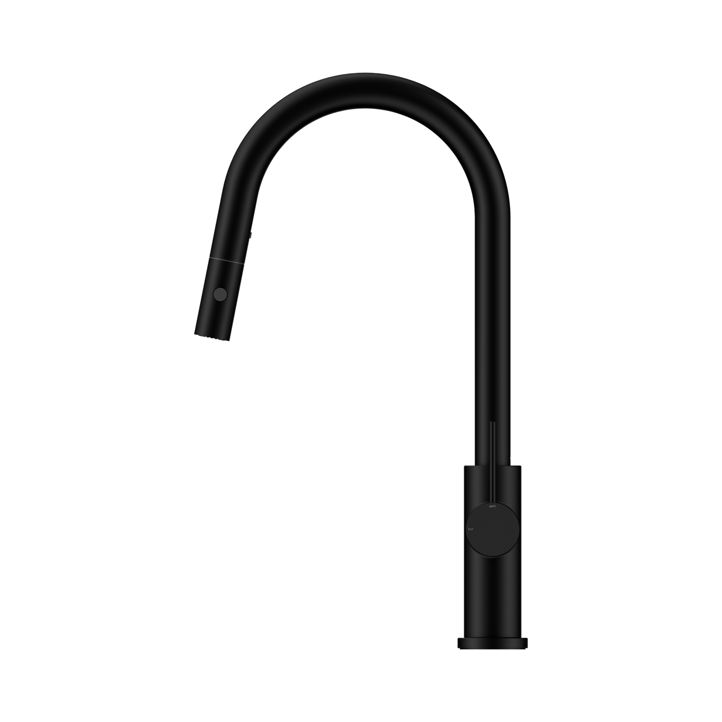 Mecca Pull Out Sink Mixer With Vegie Spray Function Matte Black
