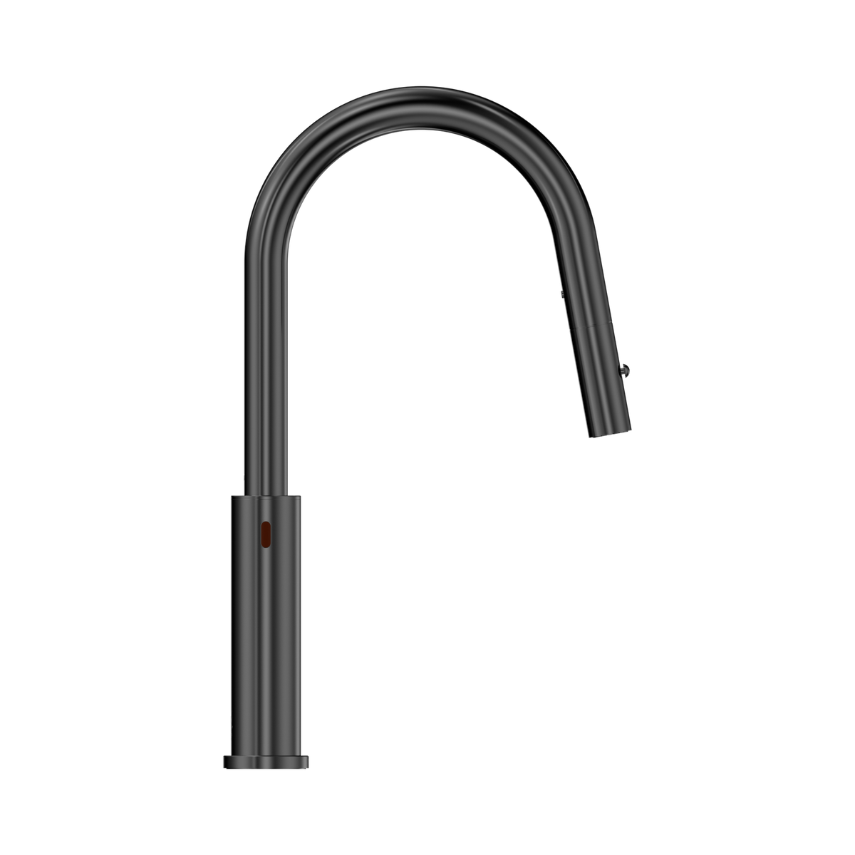 Mecca Smart Sensor Pull Out Kitchen Mixer Gun Metal
