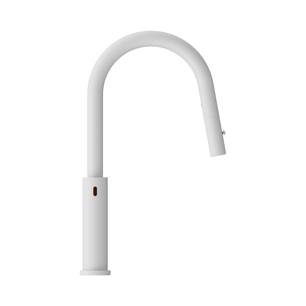 Mecca Smart Sensor Pull Out Kitchen Mixer Matte white