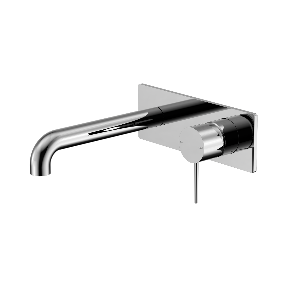 Mecca Wall Basin/Bath Mixer 120mm Chrome