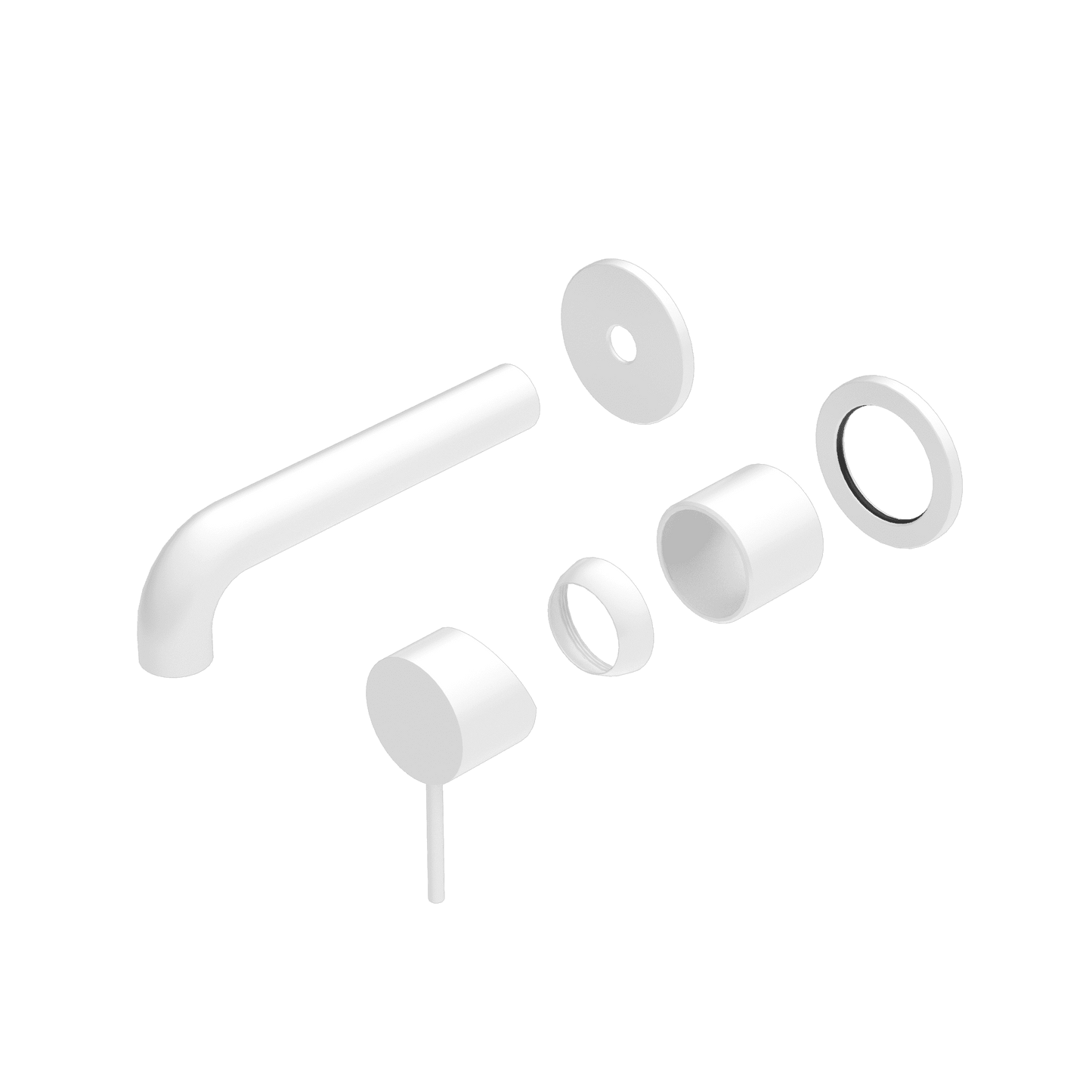 Mecca Wall Basin/Bath Mixer Separate Back Plate 120MM Trim Kits Only - Reno Spares