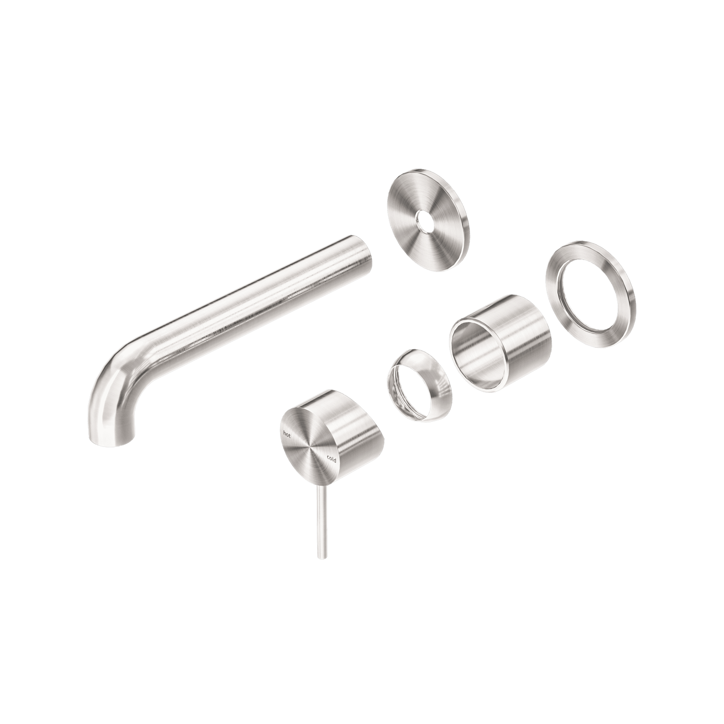 Mecca Wall Basin/Bath Mixer Separate Back Plate 185MM Trim Kits Only - Reno Spares