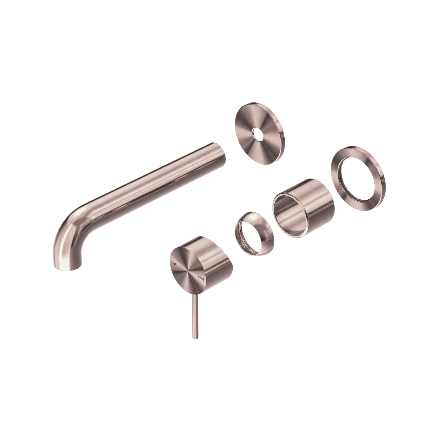 Mecca Wall Basin/Bath Mixer Separate Back Plate 185MM Trim Kits Only - Reno Spares