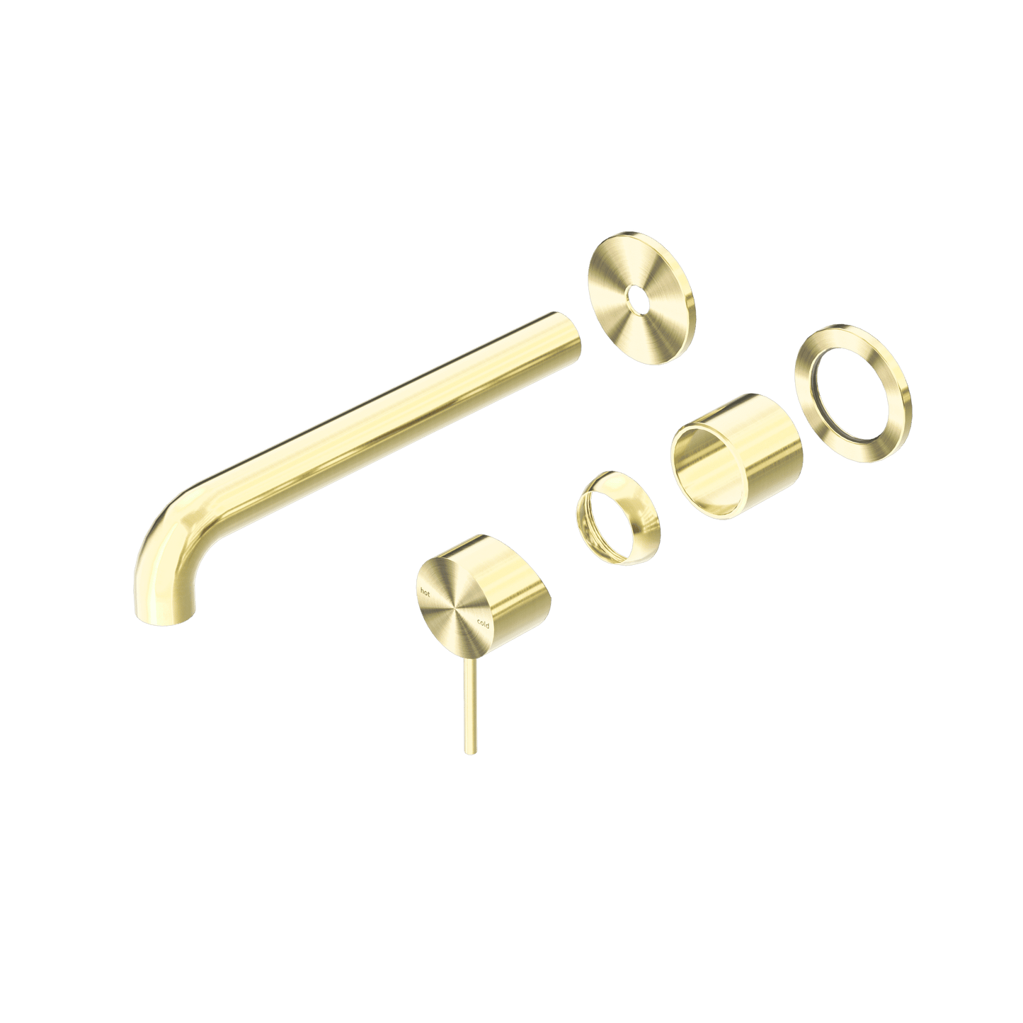 Mecca Wall Basin/Bath Mixer Separate Back Plate 260MM Trim Kits Only - Reno Spares