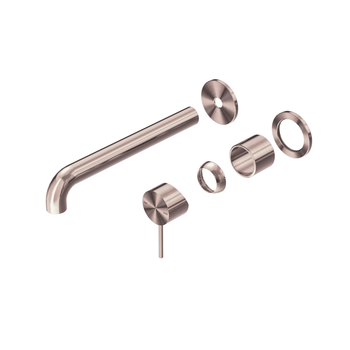 Mecca Wall Basin/Bath Mixer Separate Back Plate 260MM Trim Kits Only - Reno Spares