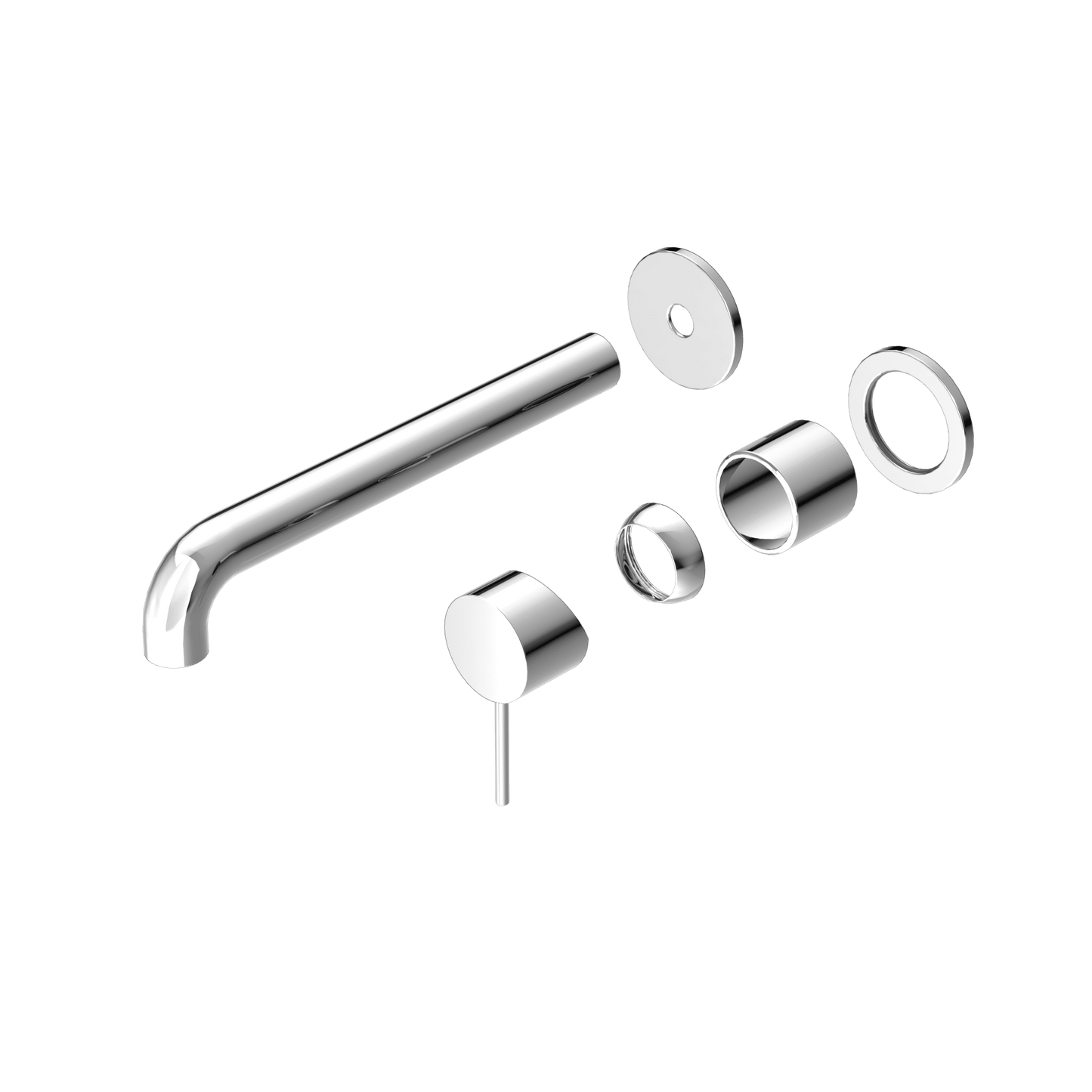 Mecca Wall Basin/Bath Mixer Separate Back Plate 260MM Trim Kits Only - Reno Spares