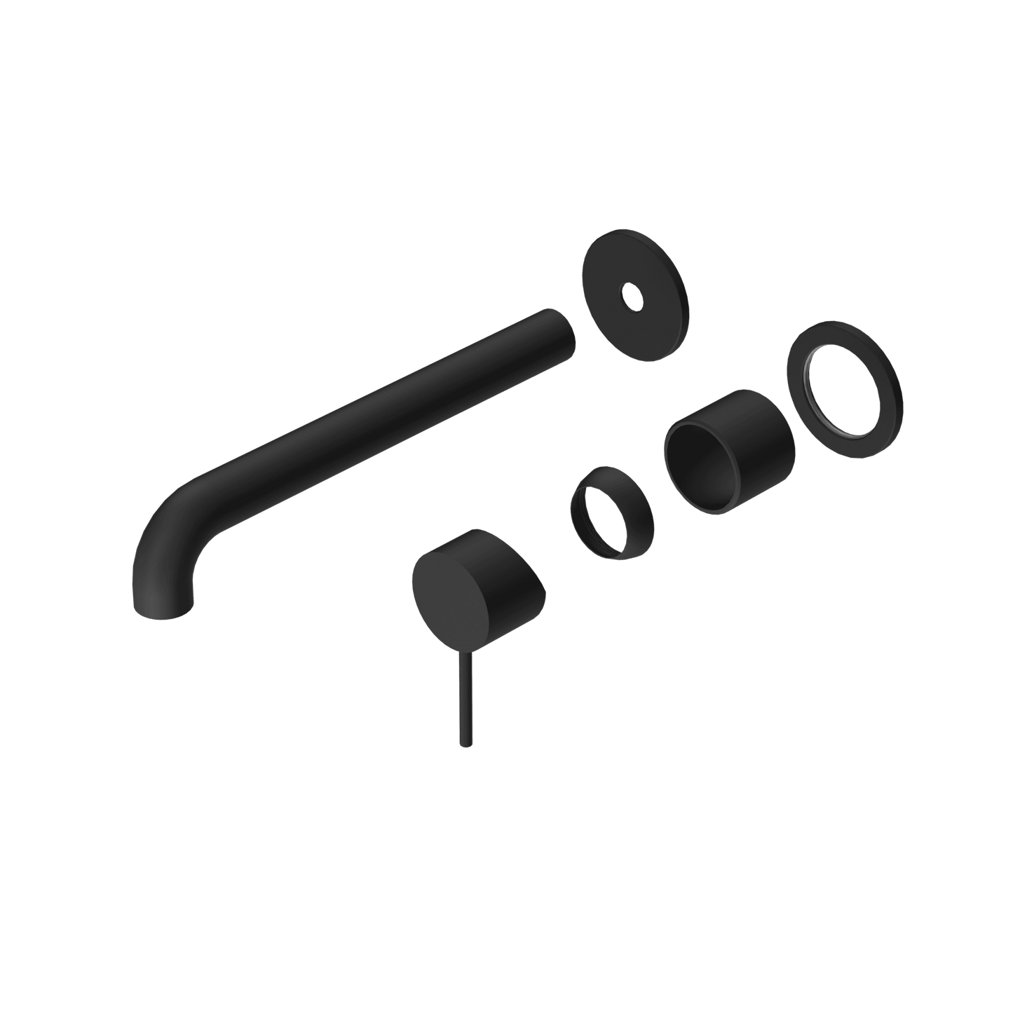 Mecca Wall Basin/Bath Mixer Separate Back Plate 260MM Trim Kits Only - Reno Spares