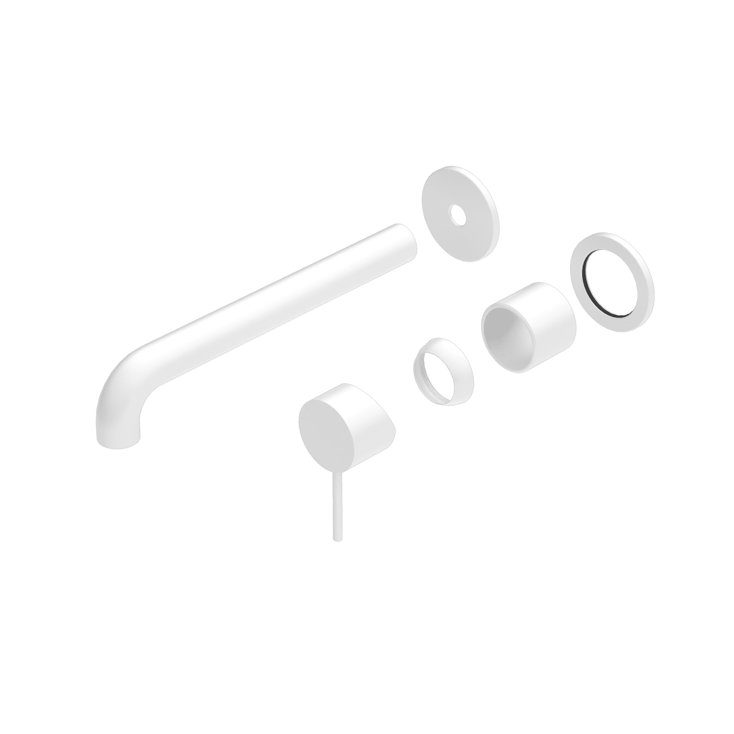 Mecca Wall Basin/Bath Mixer Separate Back Plate 260MM Trim Kits Only - Reno Spares