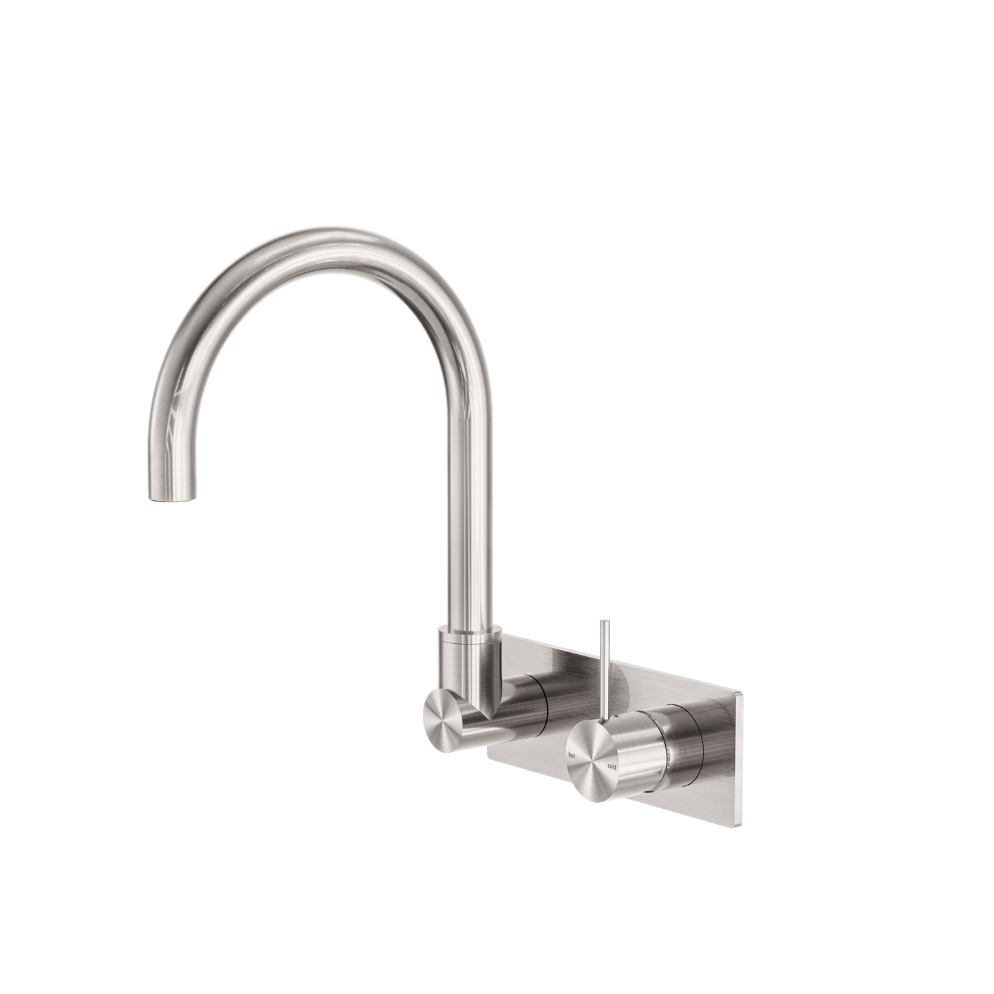 Mecca Wall Basin/Bath Mixer Swivel Spout Handle Up - Reno Spares