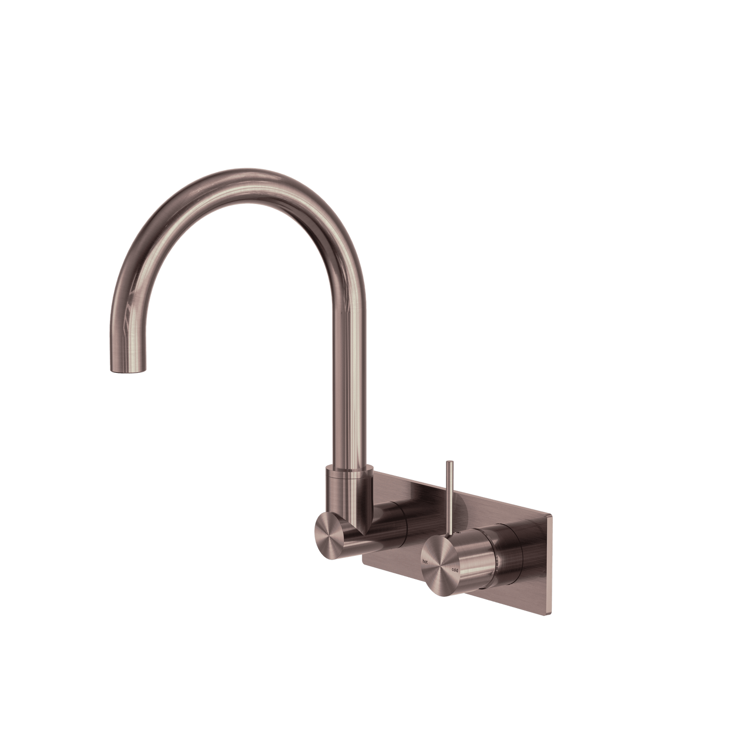 Mecca Wall Basin/Bath Mixer Swivel Spout Handle Up - Reno Spares