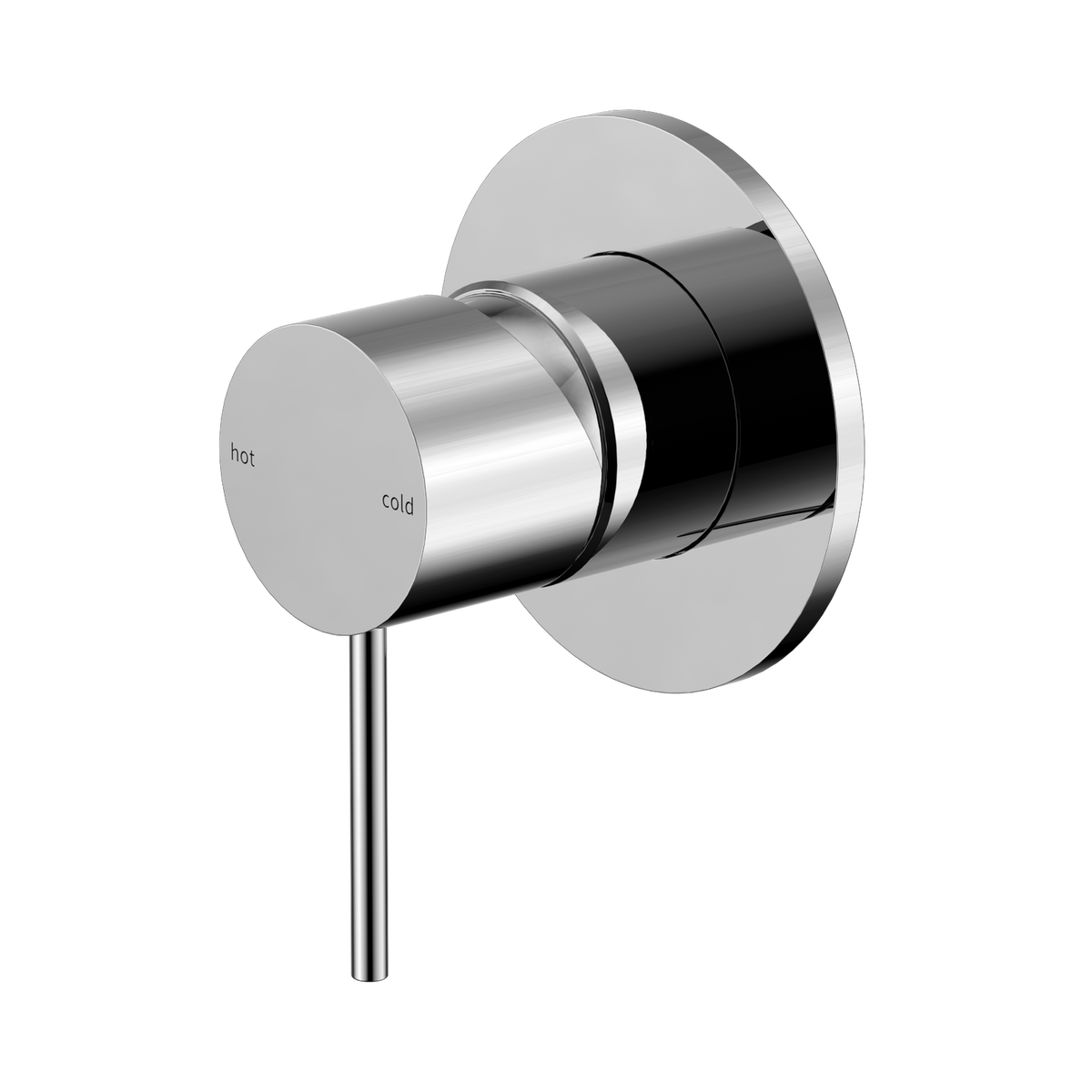 Mecca Shower Mixer 80mm Plate Chrome